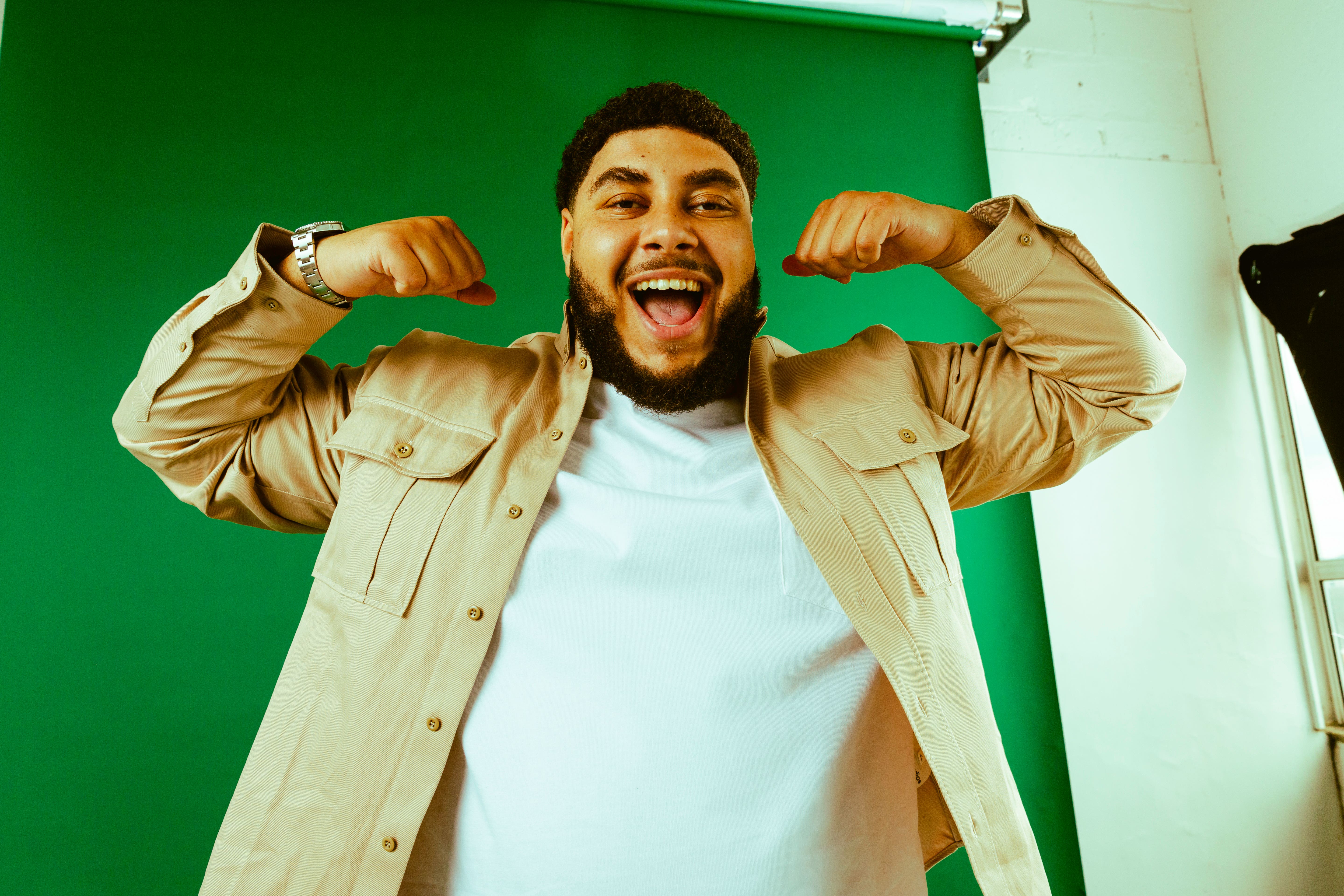 Big Zuu is back on TV with a food travelogue show (Sharmarke Abdi/PA)