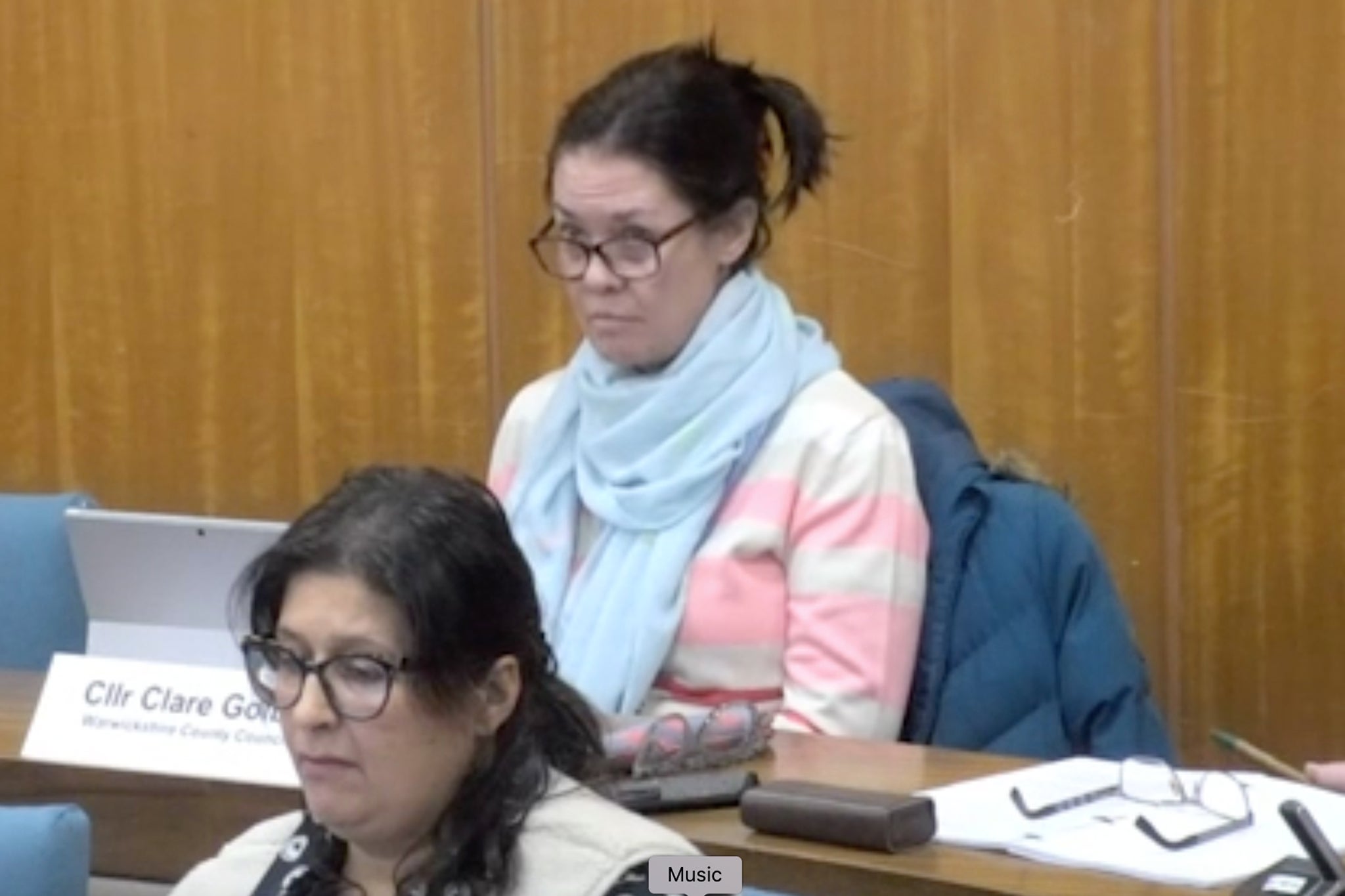 Councillor Clare Golby is heard to ask: “What comes down to parenting and what comes down to Send issues?”