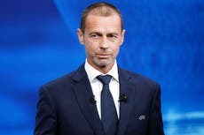 Uefa mutiny brewing as rebels plot challenge to Aleksander Ceferin’s presidency