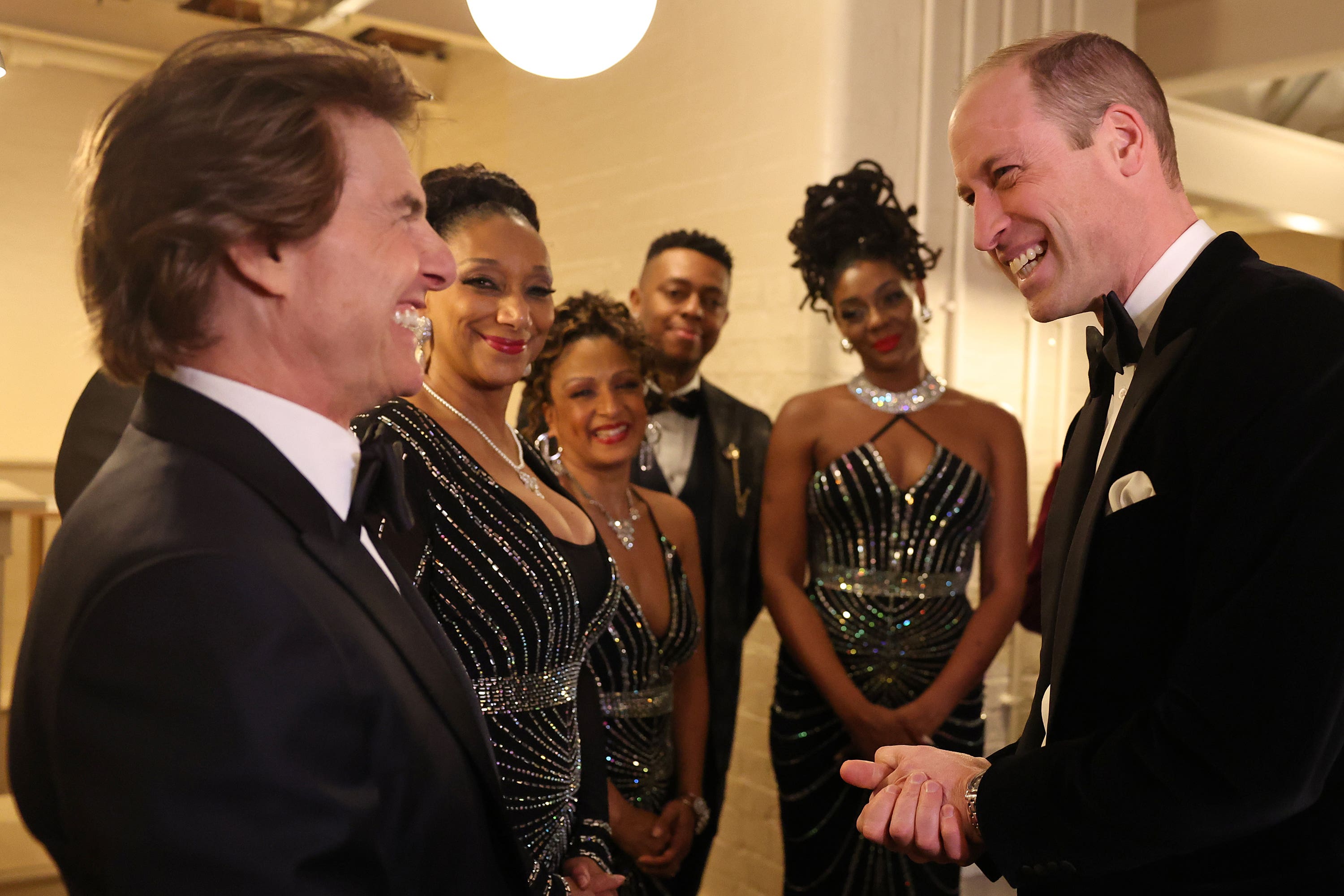 William attended a gala fundraising dinner for London’s Air Ambulance Charity (PA)