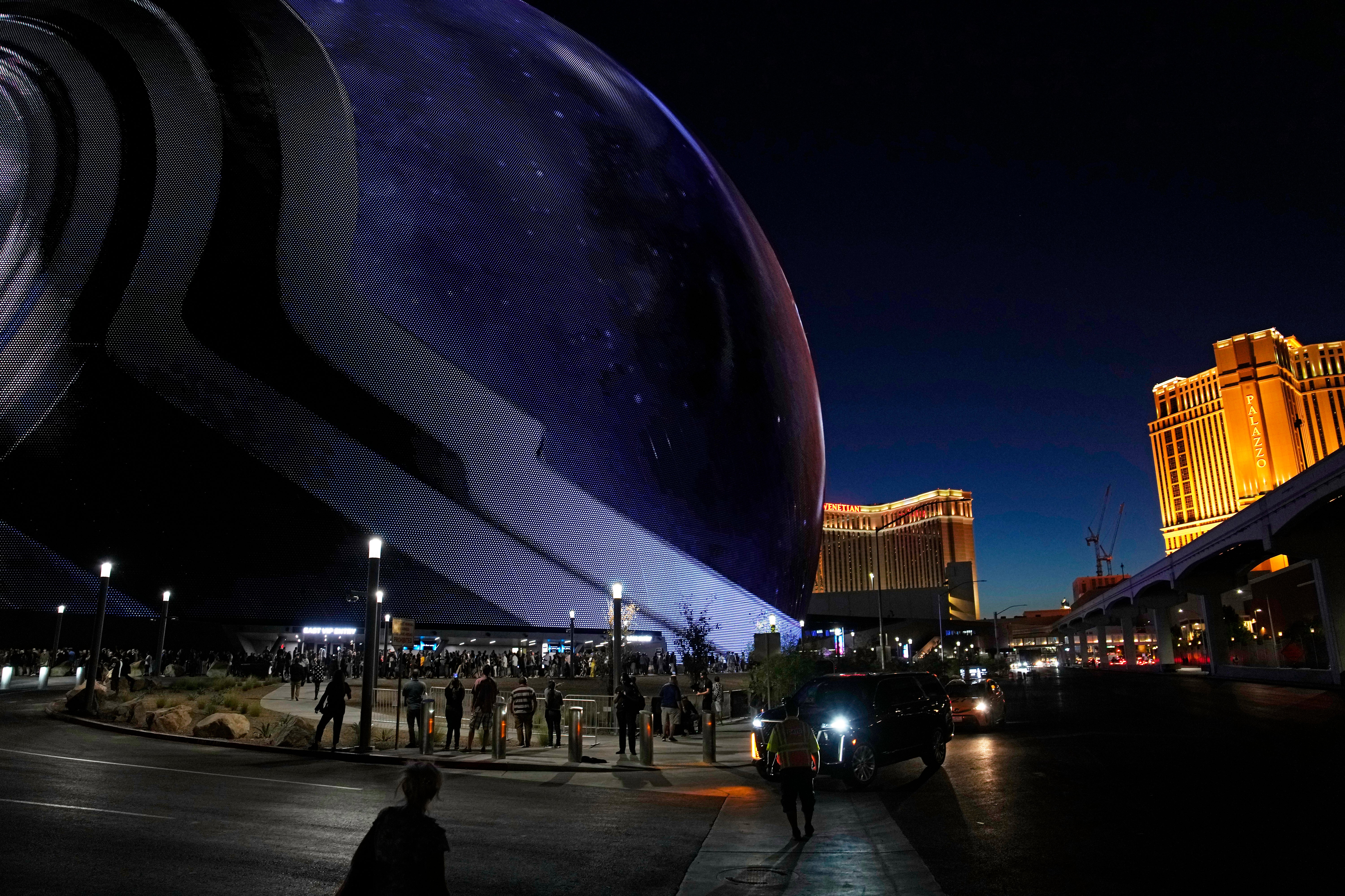 Climber Las Vegas Sphere