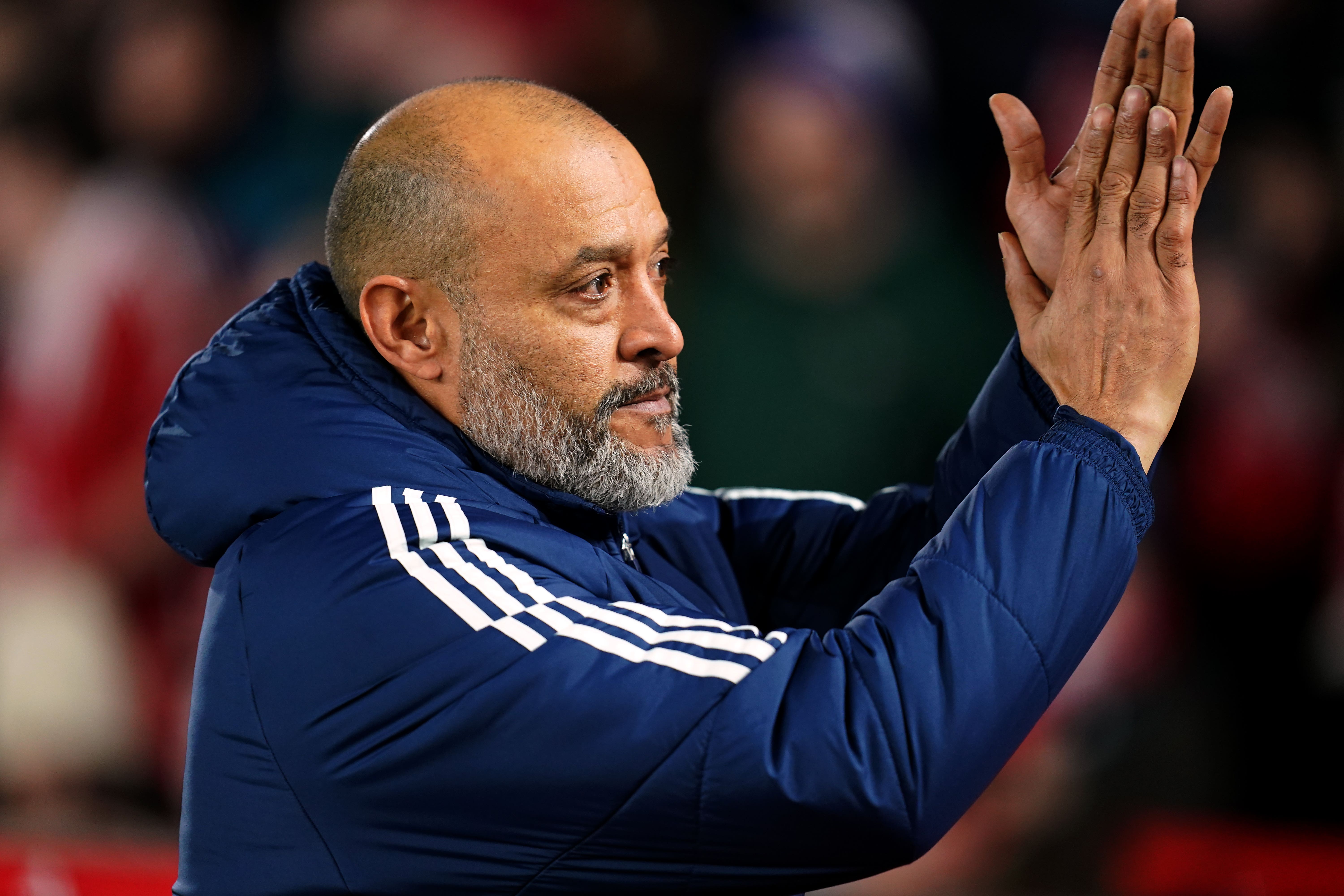 Nottingham Forest manager Nuno Espirito Santo (Martin Rickett/PA)