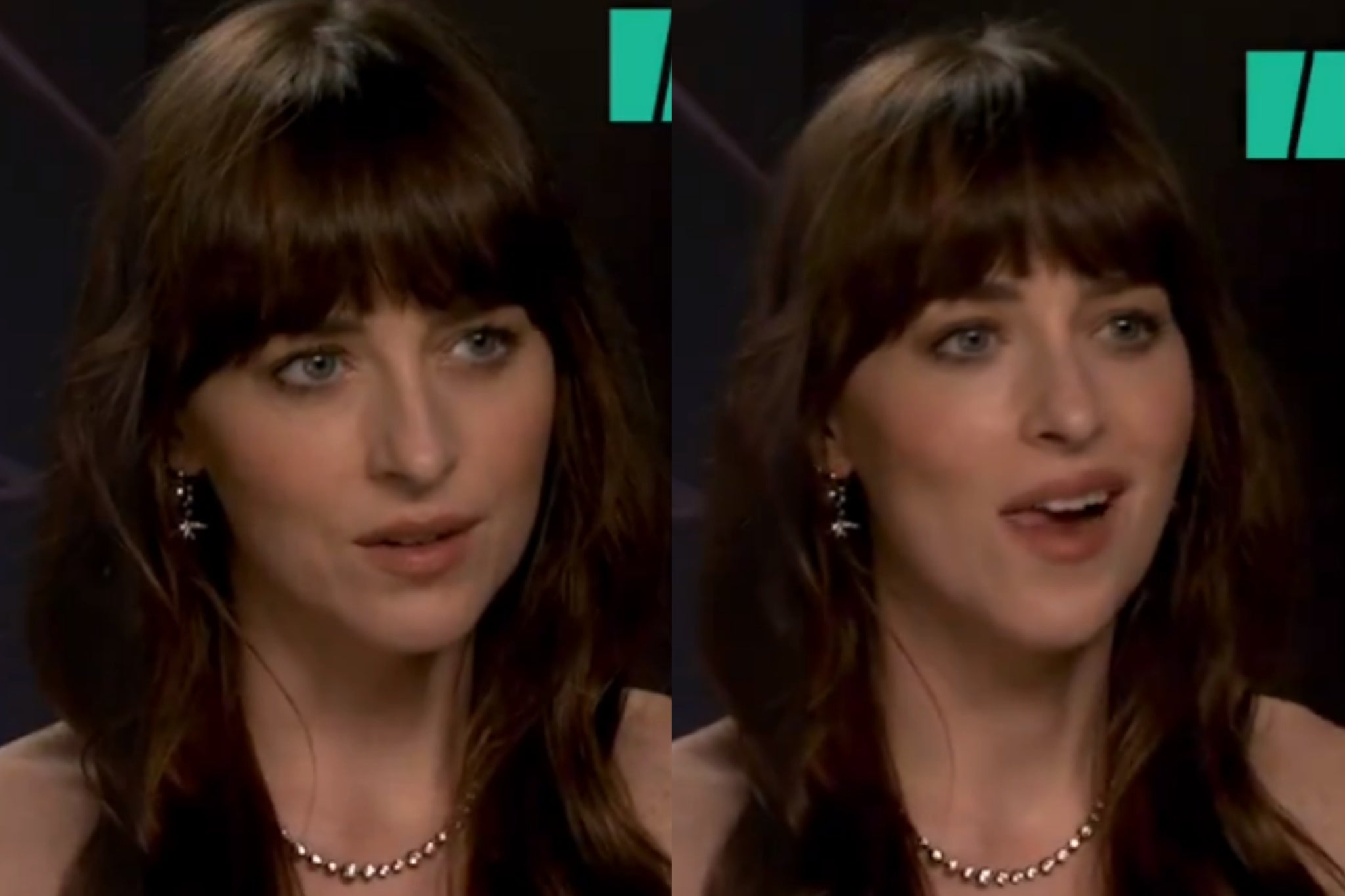 Dakota Johnson has a straight-faced response during Madame Web interview