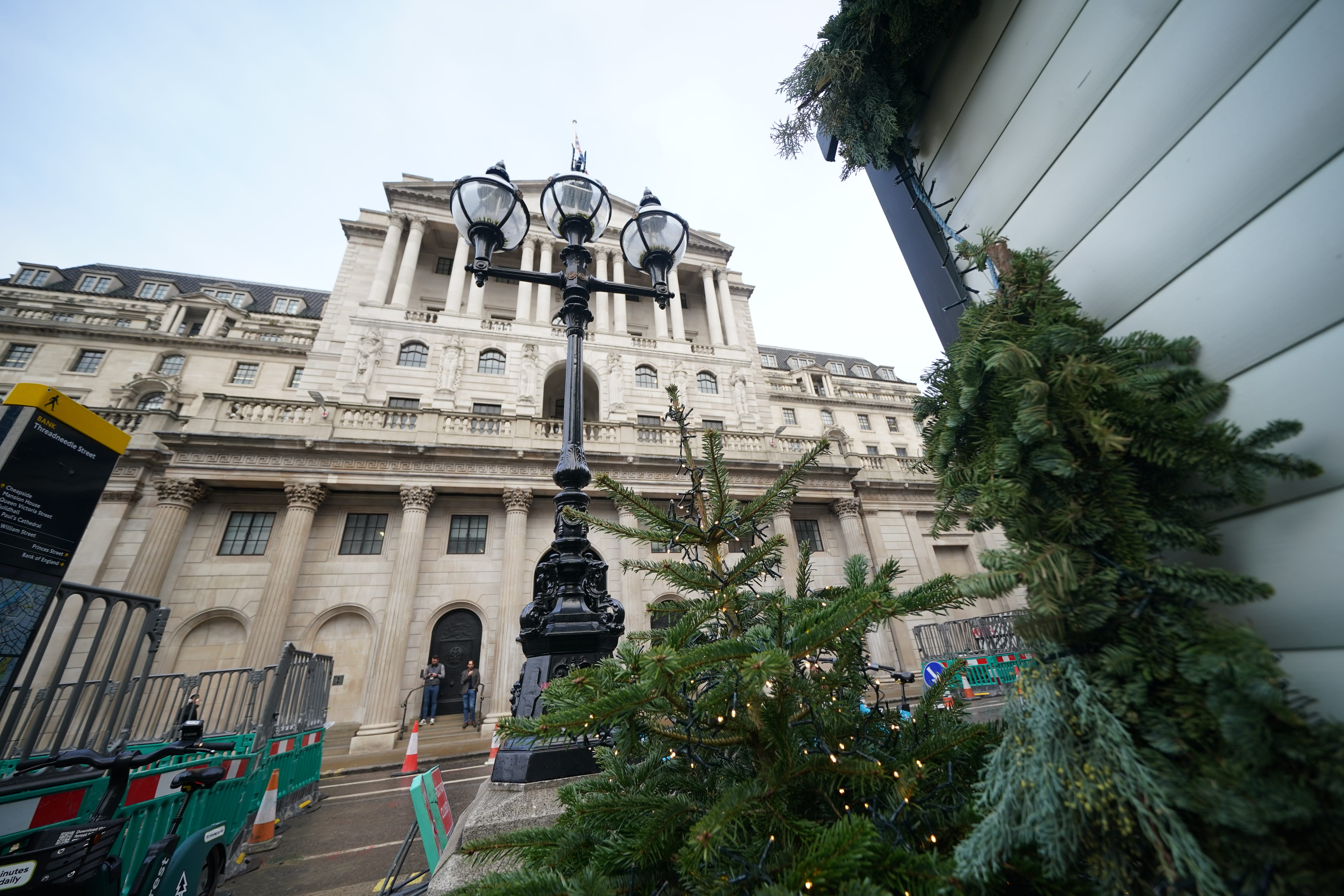 The Bank of England held interest rates at 5.25% last week (Yui Mok/PA)