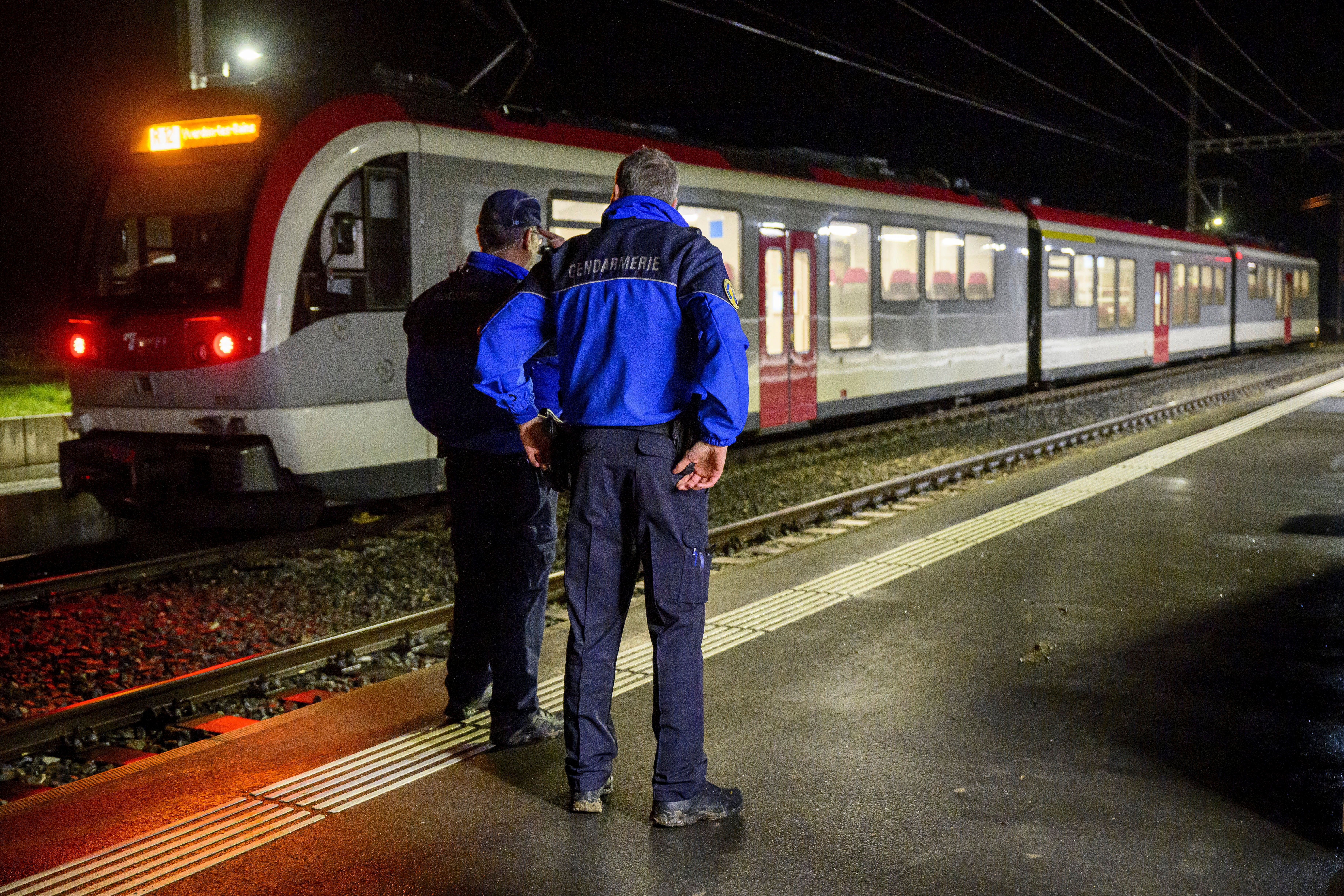 Switzerland Train Hostages