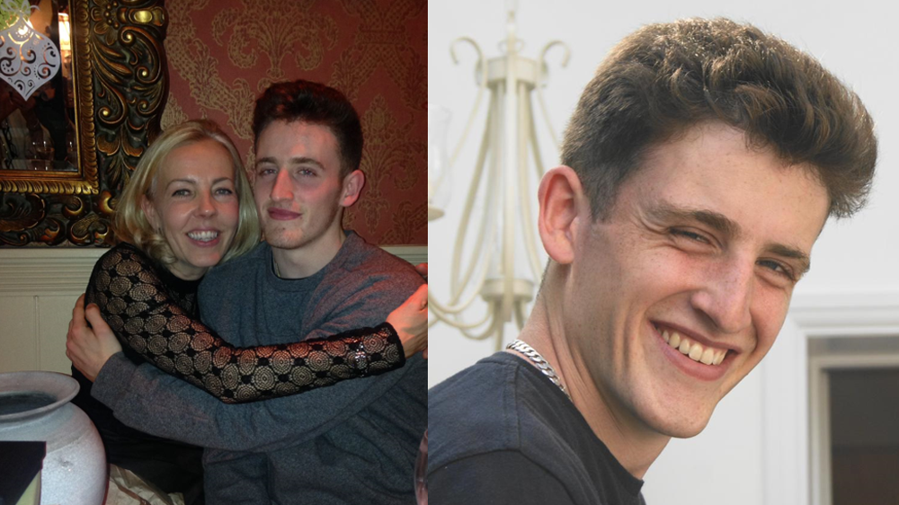 Sam found her son Toby when he passed away suddenly in 2019