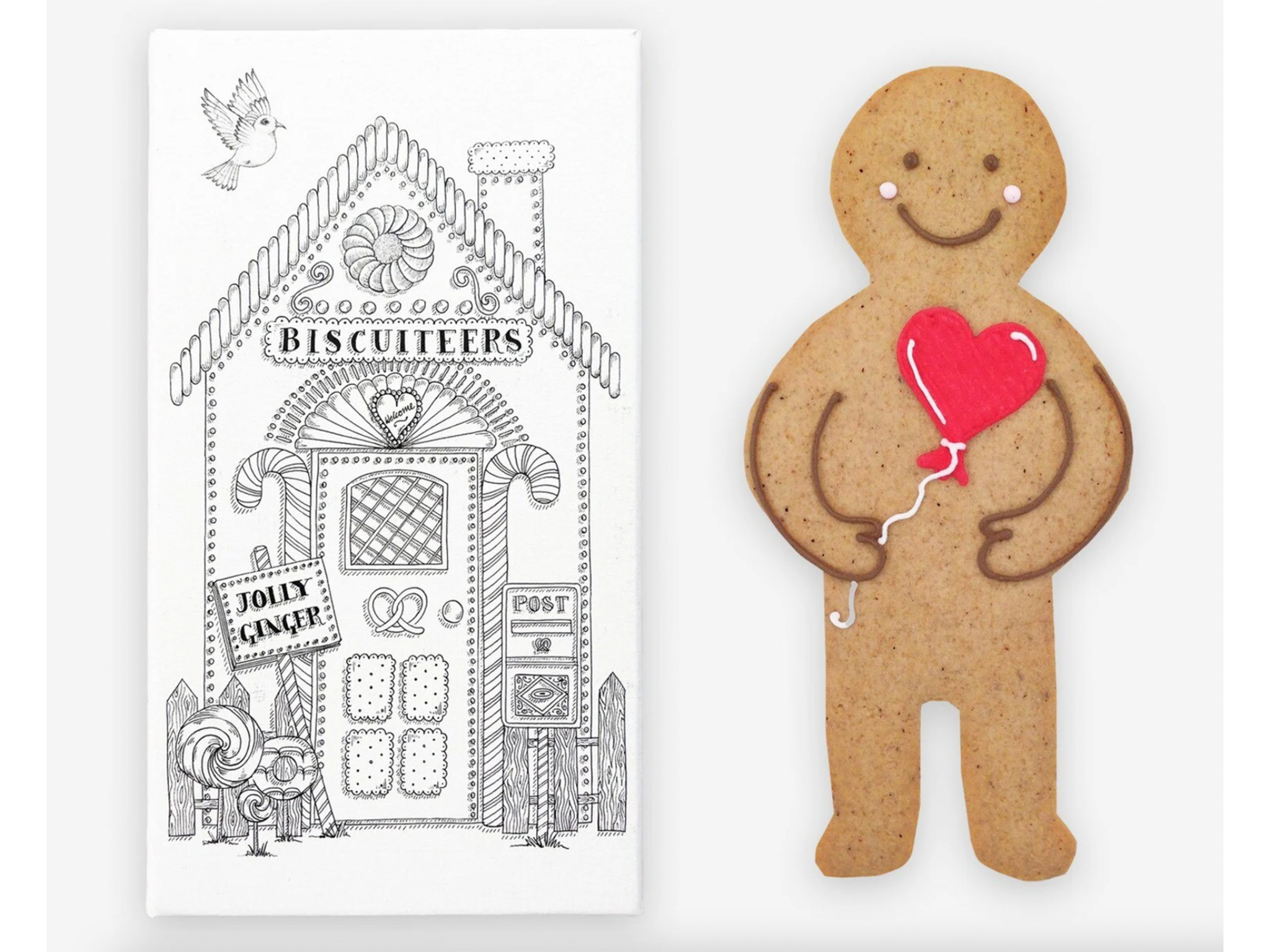 Biscuiteers ginger in love