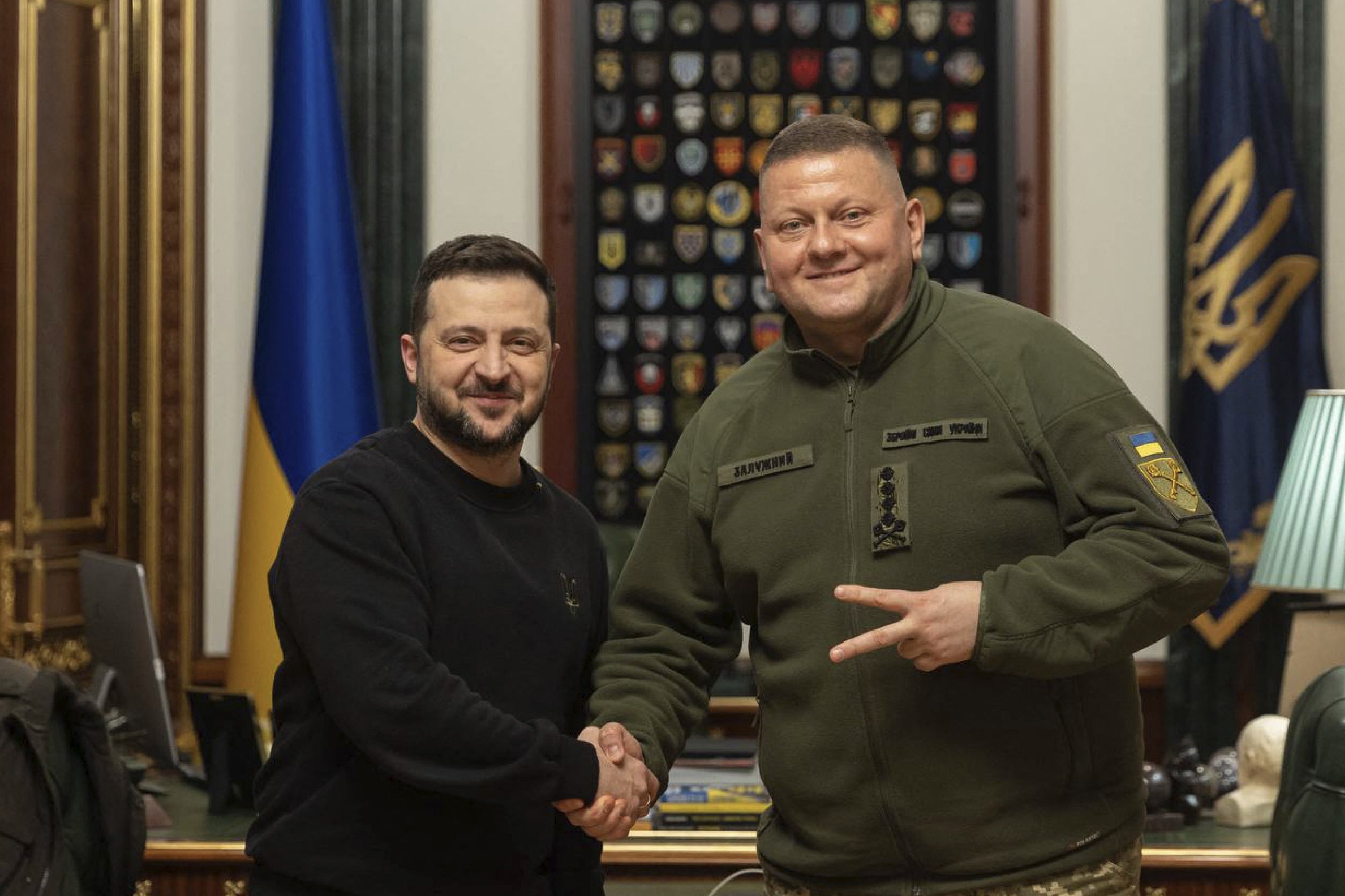 Zelensky and Zaluzhnyi