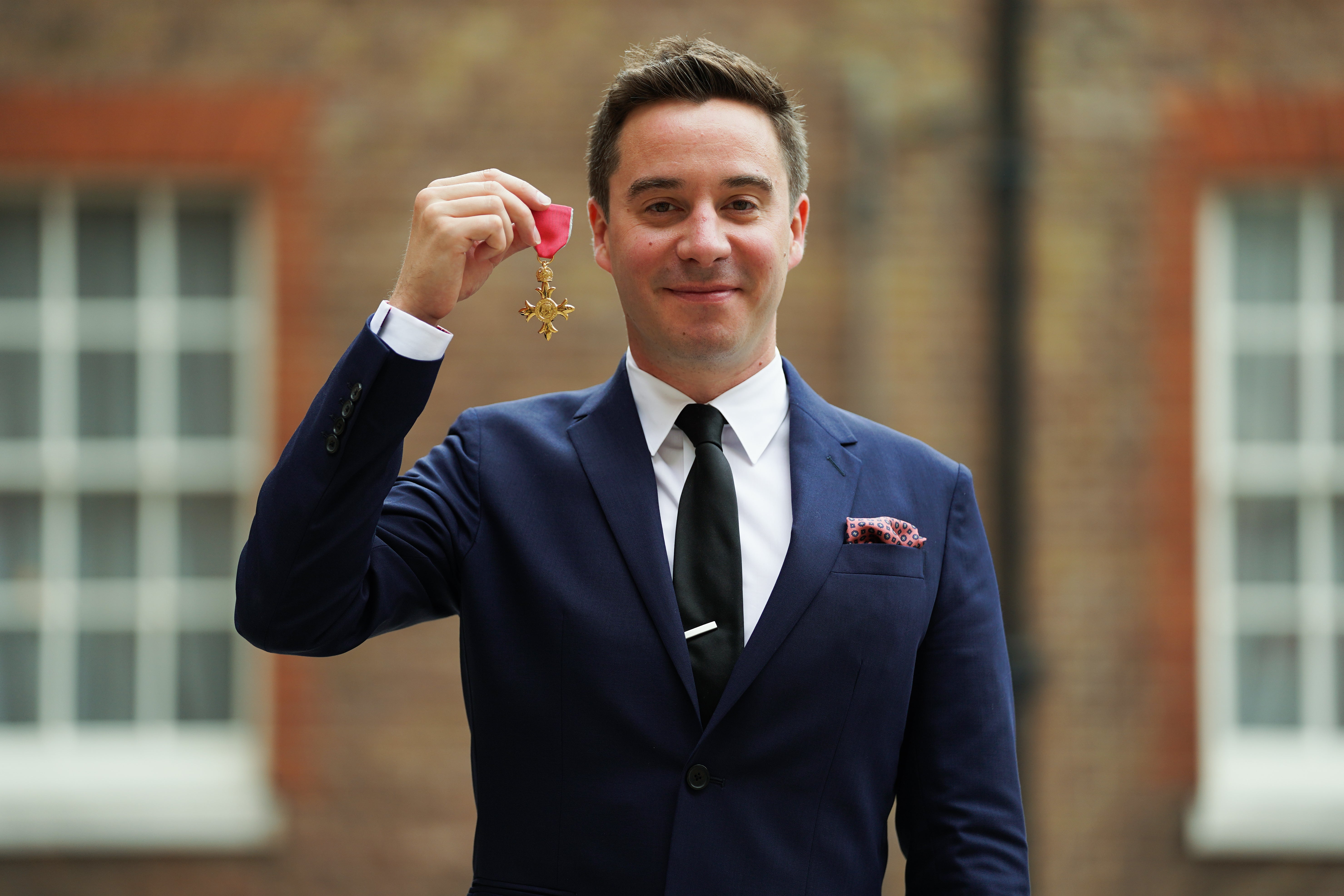 Playwright James Graham receives an OBE in 2021