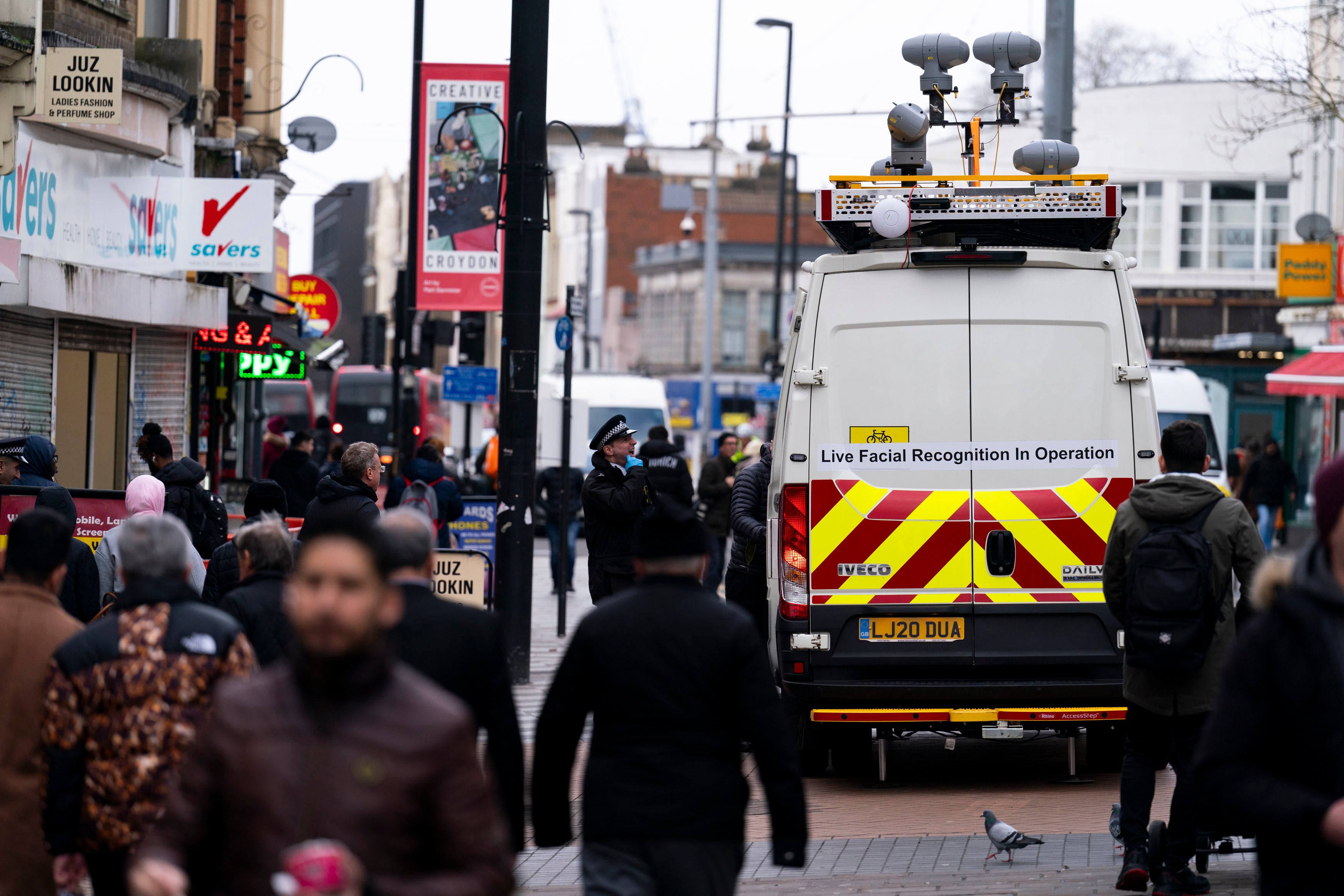 Live Facial Recognition (LFR) vans have been given to seven police forces across the country