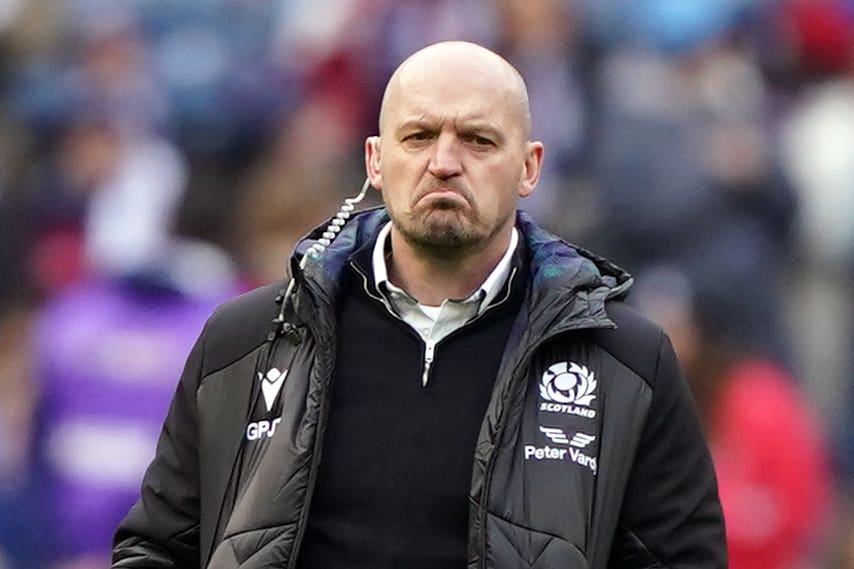 Gregor Townsend was unhappy with how Scotland lost to France