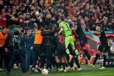 Bayer Leverkusen stun Bayern Munich to take charge of Bundesliga title race