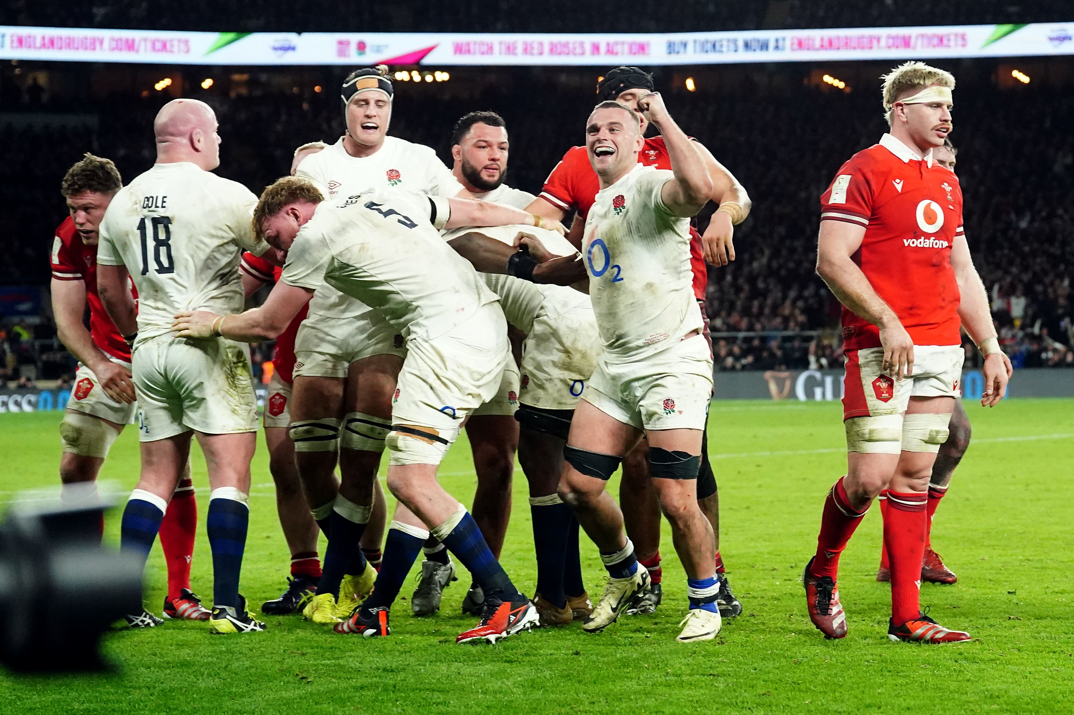 Wales were narrowly beaten by England at Twickenham (David Davies/PA)