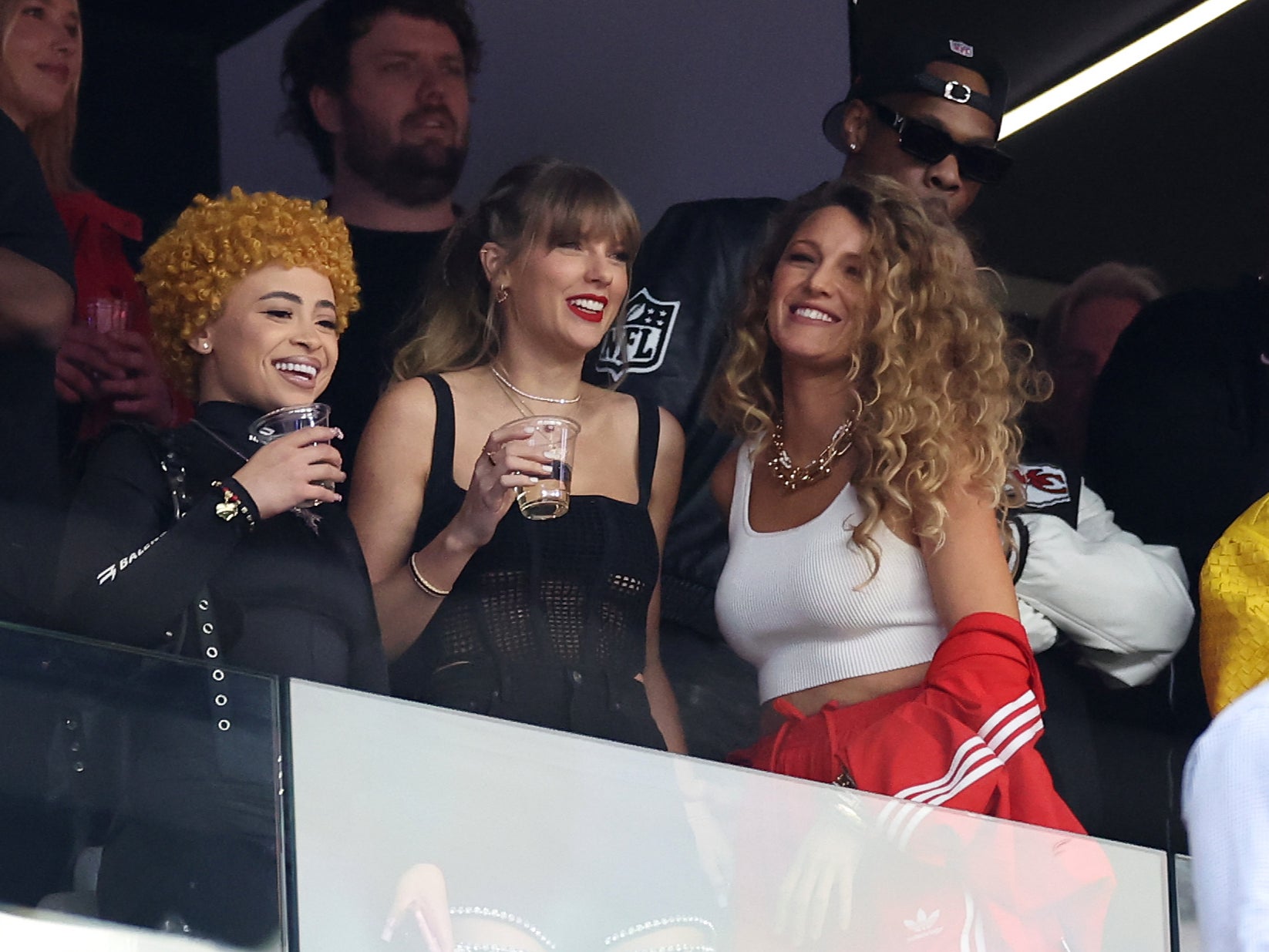 Swift invited rapper Ice Spice to the Super Bowl last year