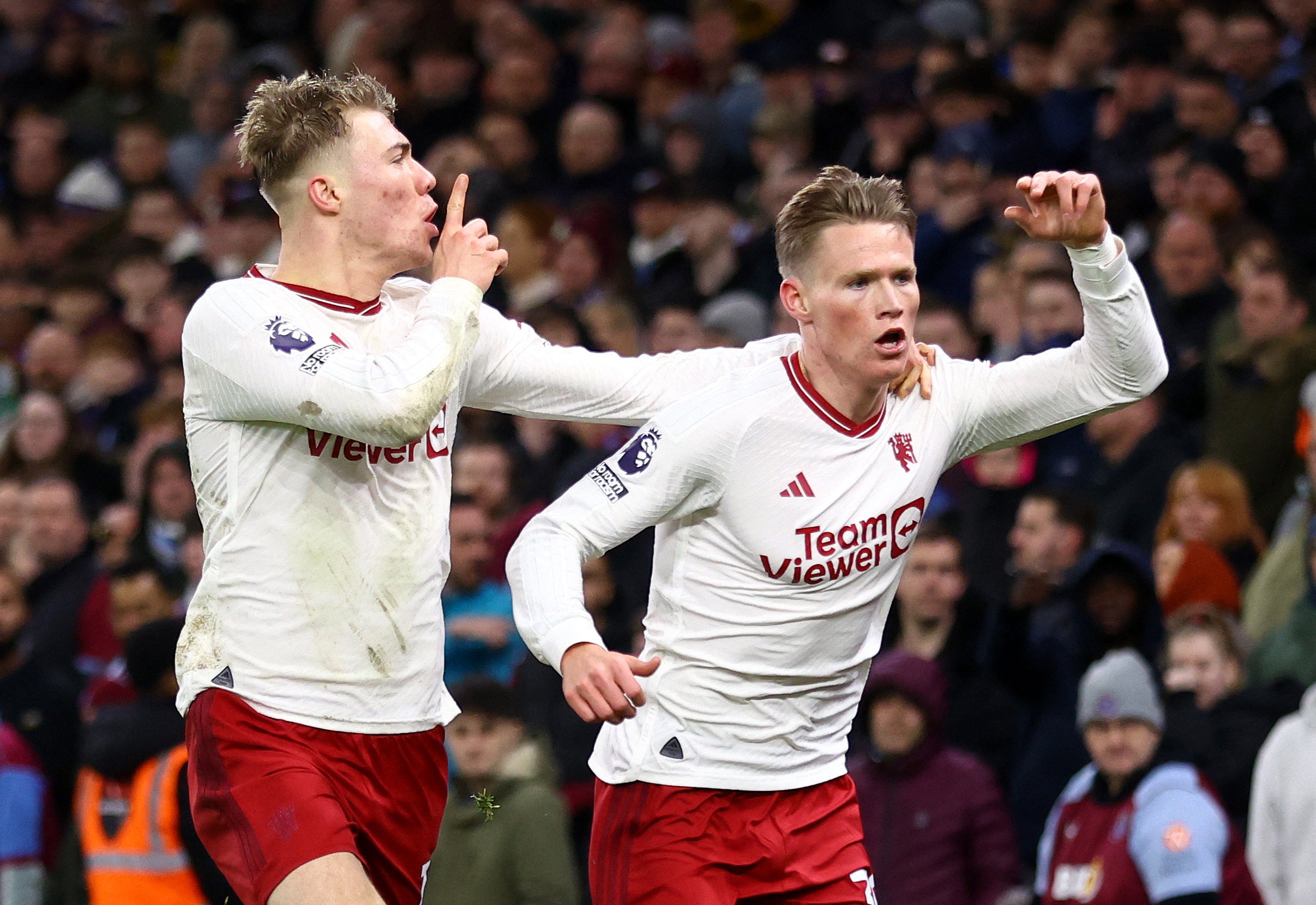 Scott McTominay was the super-sub again as United won at Villa Park