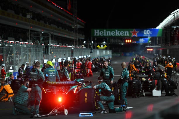 Aston Martin finished fifth in the constructors championship, behind McLaren