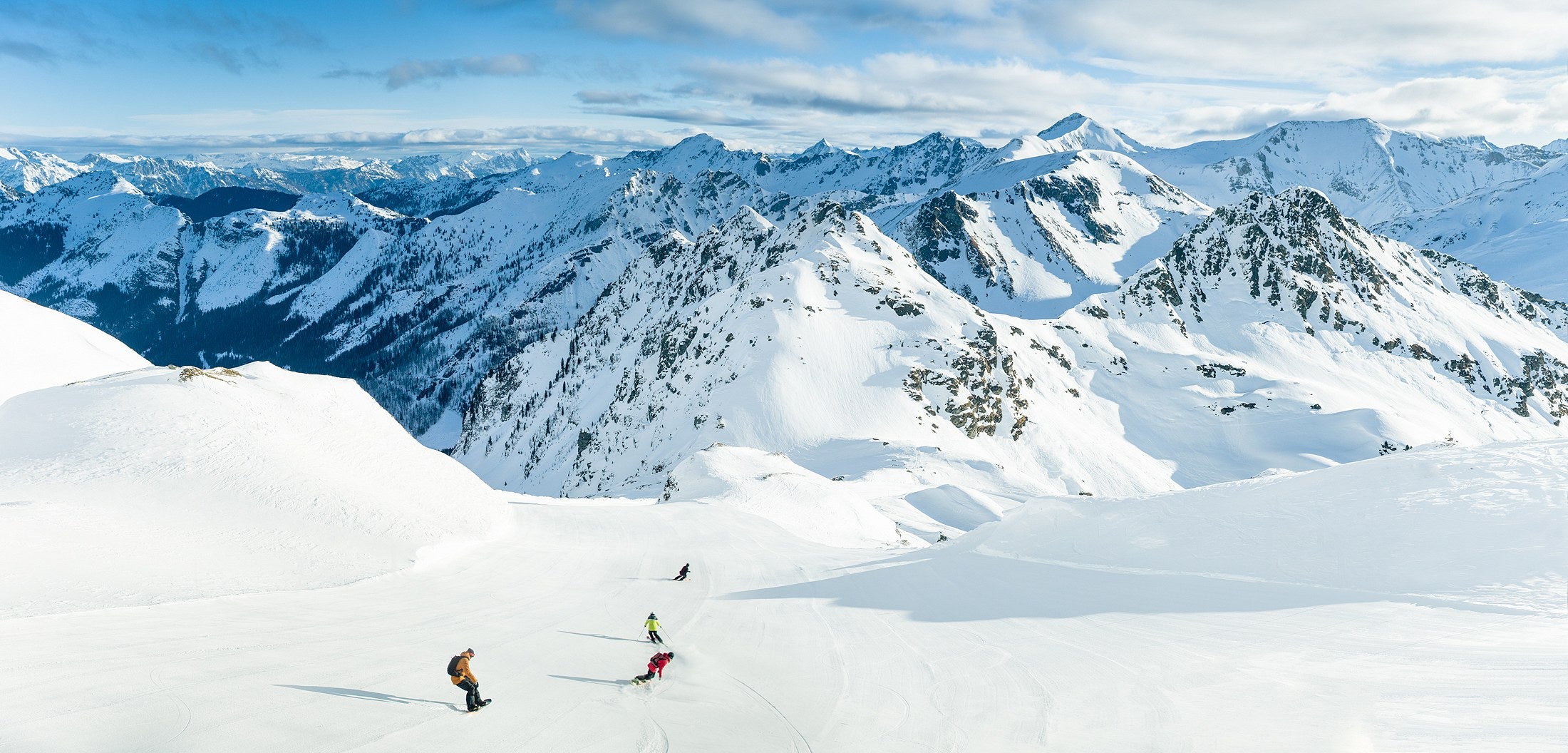 The destination is situated in the Radstädter Tauern mountain range in Salzburgerland