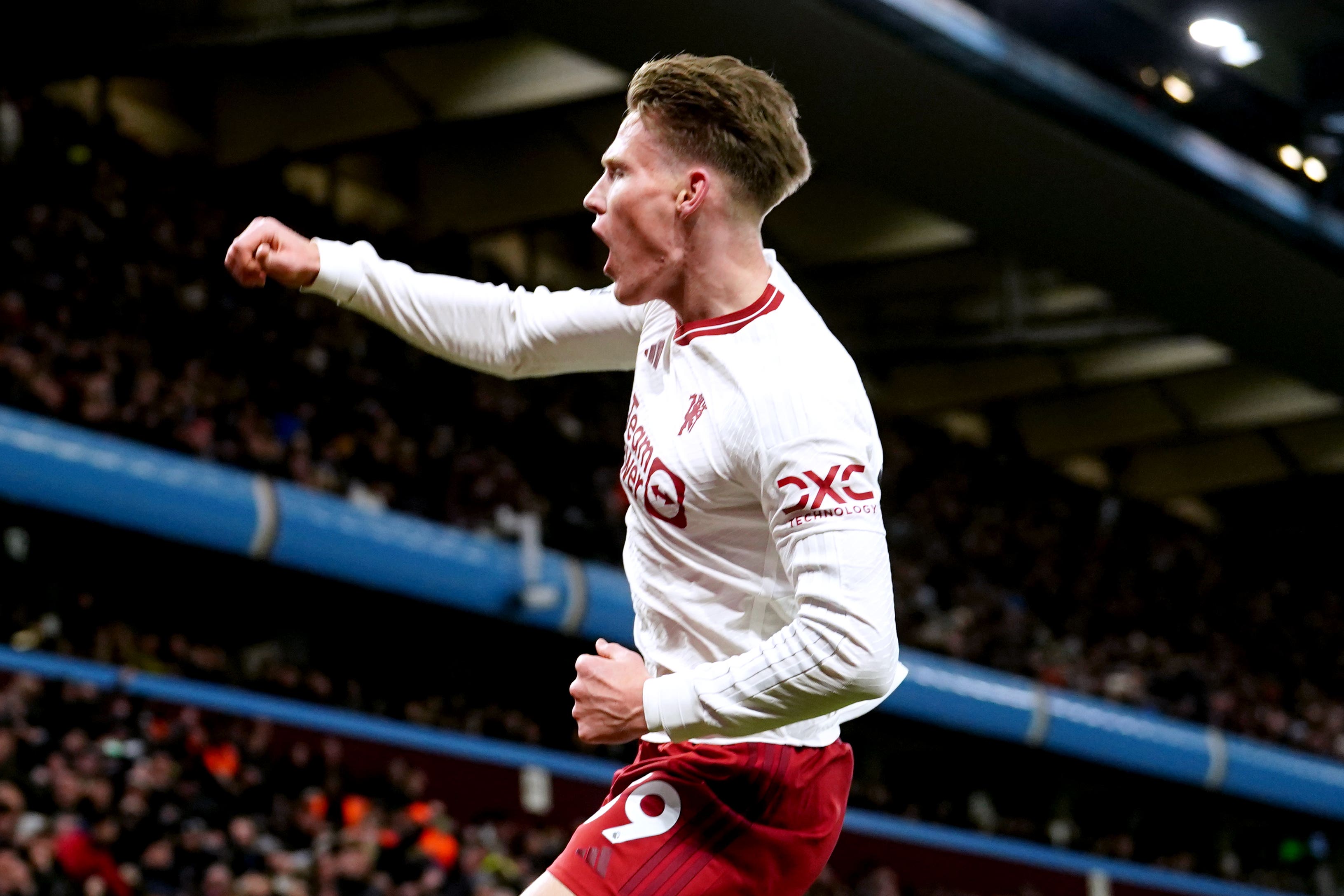 Scott McTominay’s late winner was his seventh goal in the Premier League this season and fourth as a substitute (David Davies/PA)