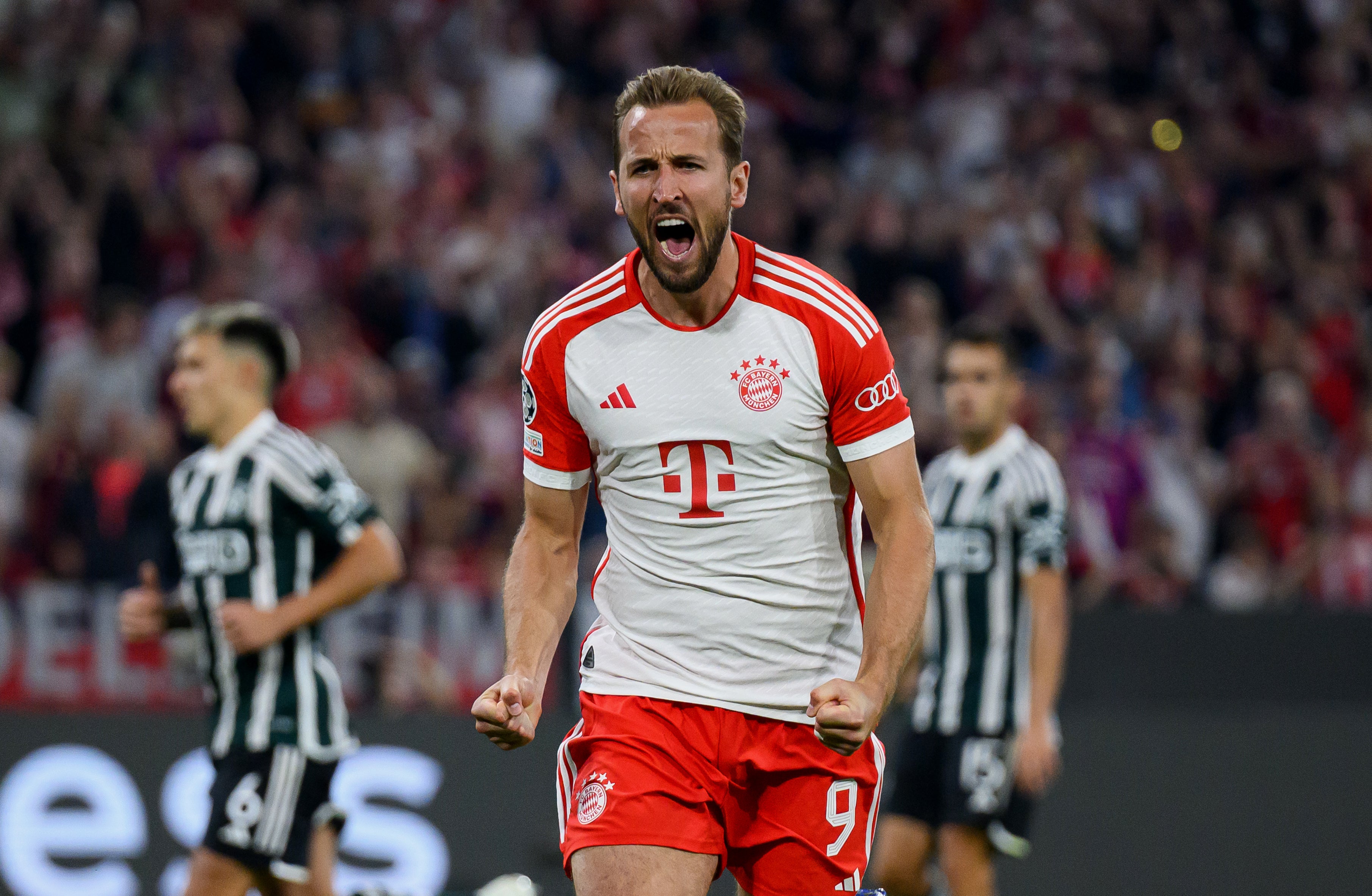 Harry Kane has scored four goals in six games for Bayern in this season’s Champions League