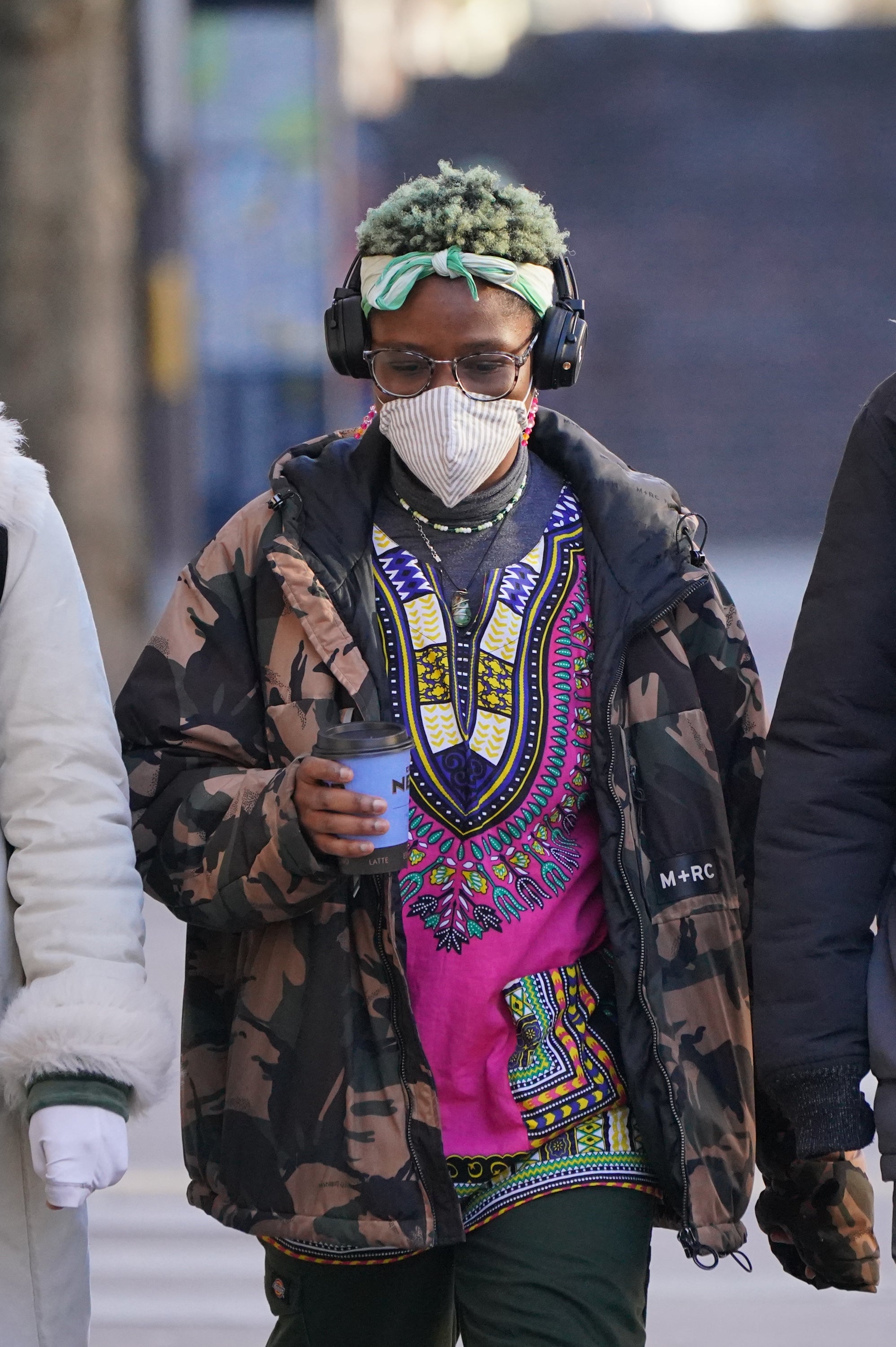 Noimutu Olayinka Taiwo, 27, arrives at Westmintser Magistrates’ Court