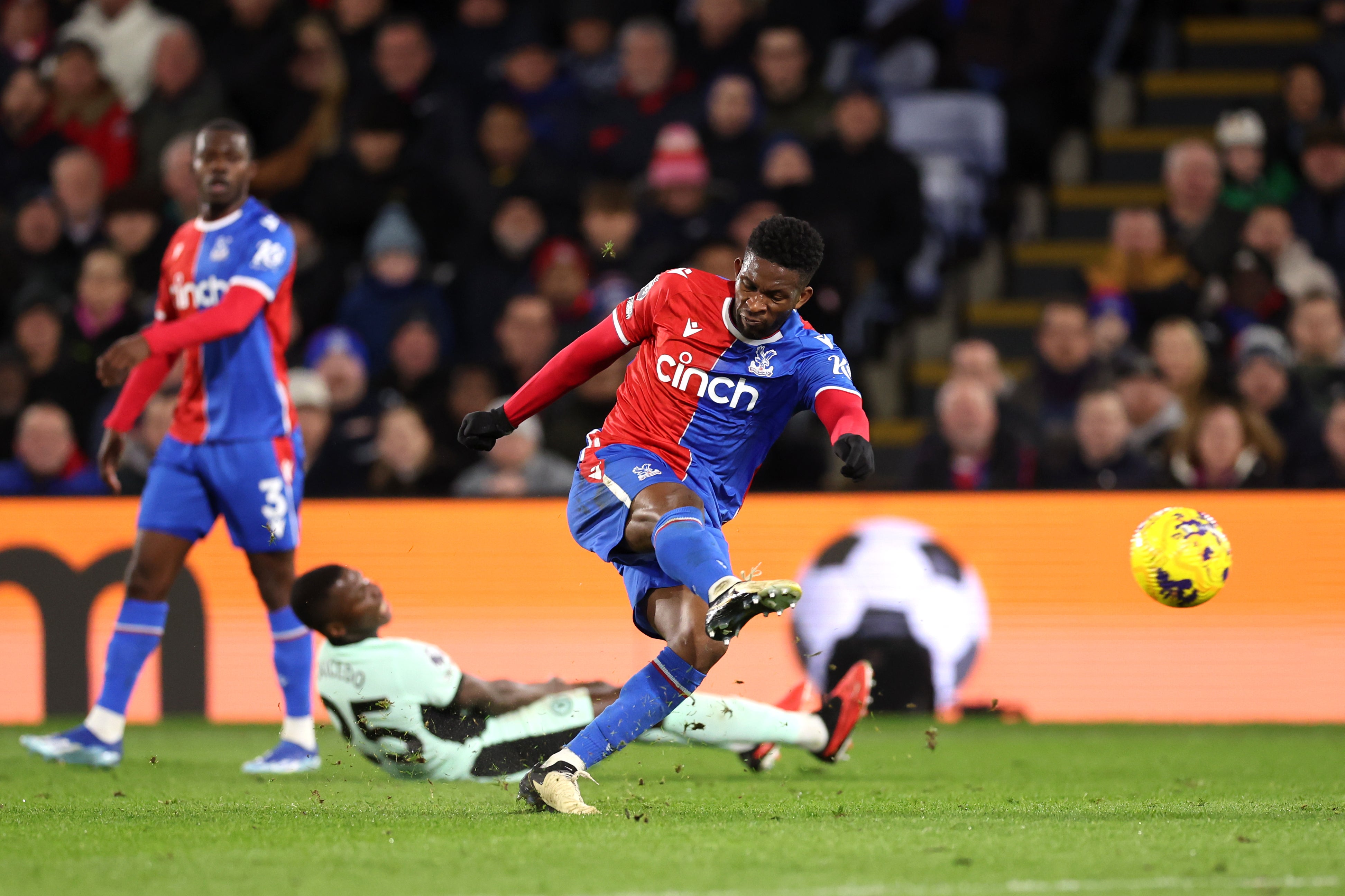 Jefferson Lerma opened the scoring with a stunning strike for Palace