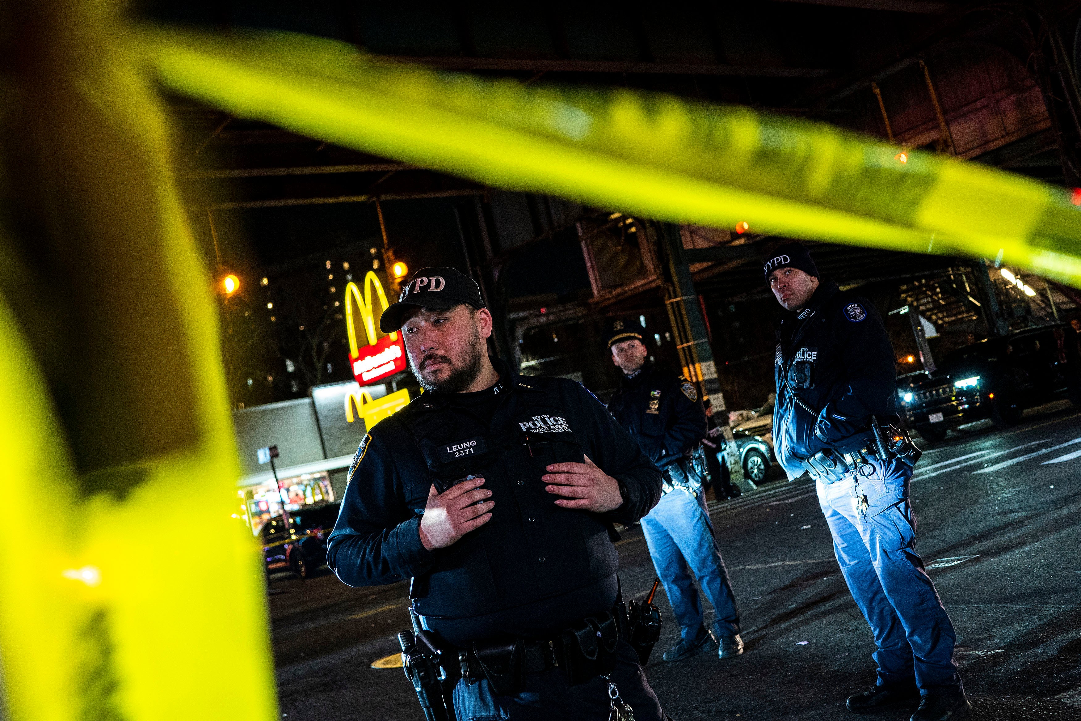 The shooting occured at Mount Eden Avenue station