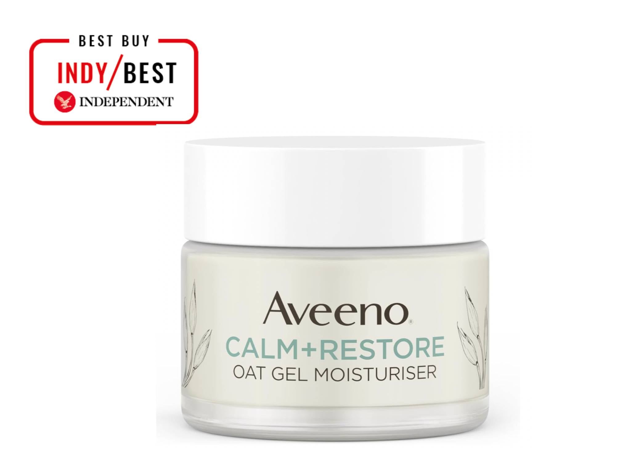 Aveeno calm + restore oat gel moisturiser 