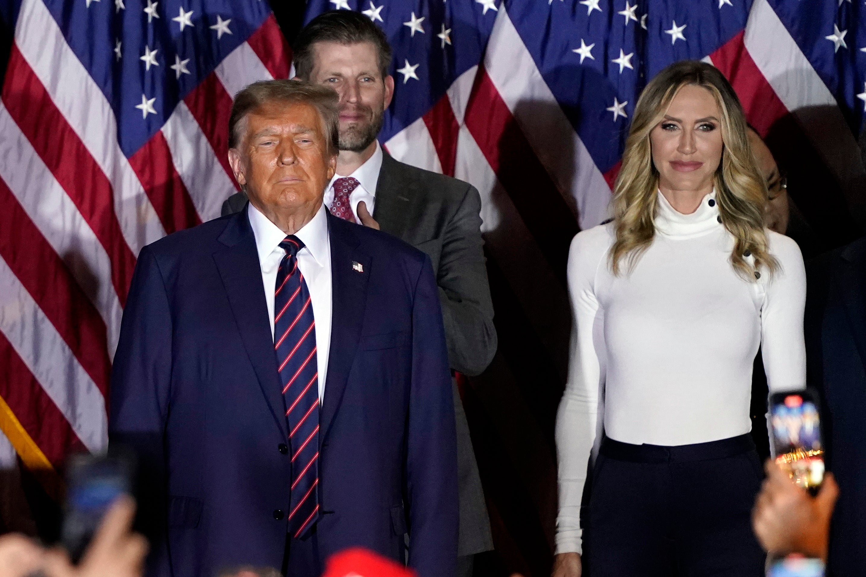 Lara Trump, co-chair of the RNC, said her father-in-law, Donald Trump, would accept election results if they were ‘legitimate’