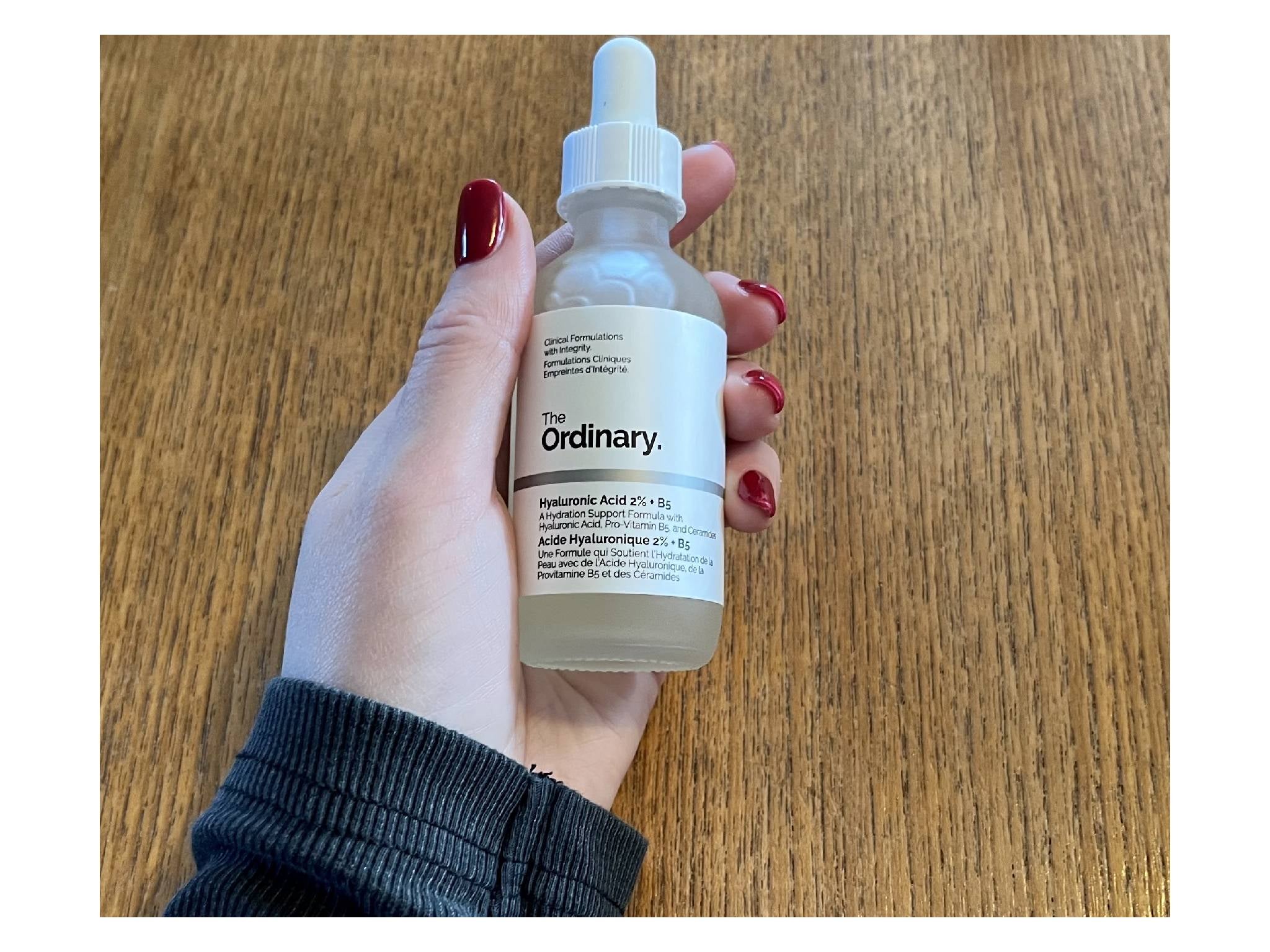 The Ordinary’s newly reformulated hyaluronic acid 2% + B5 serum