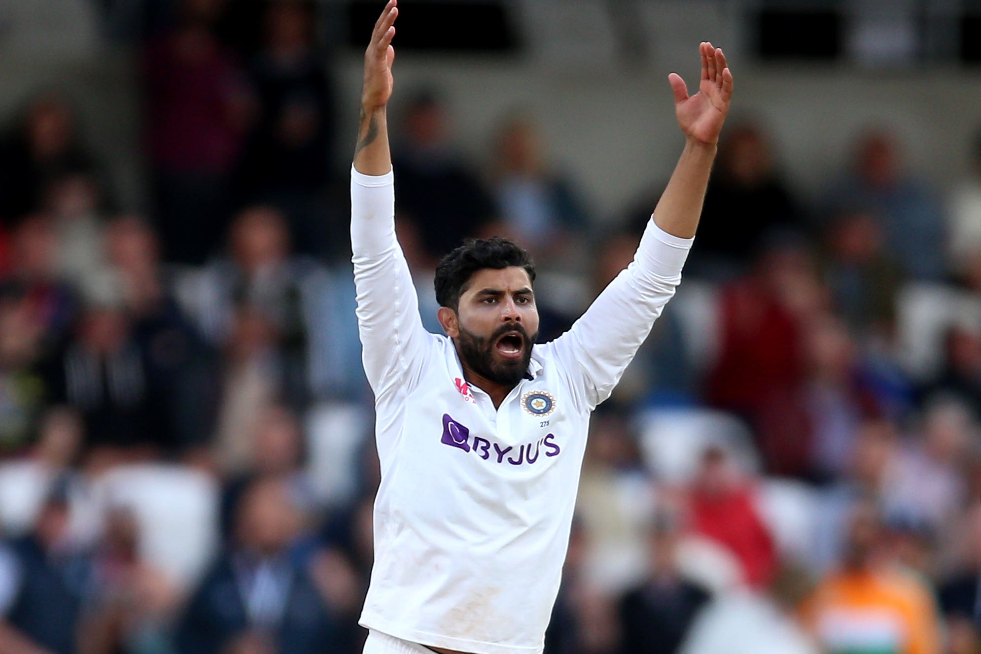 Ravindra Jadeja is set to return for India (Nigel French/PA)