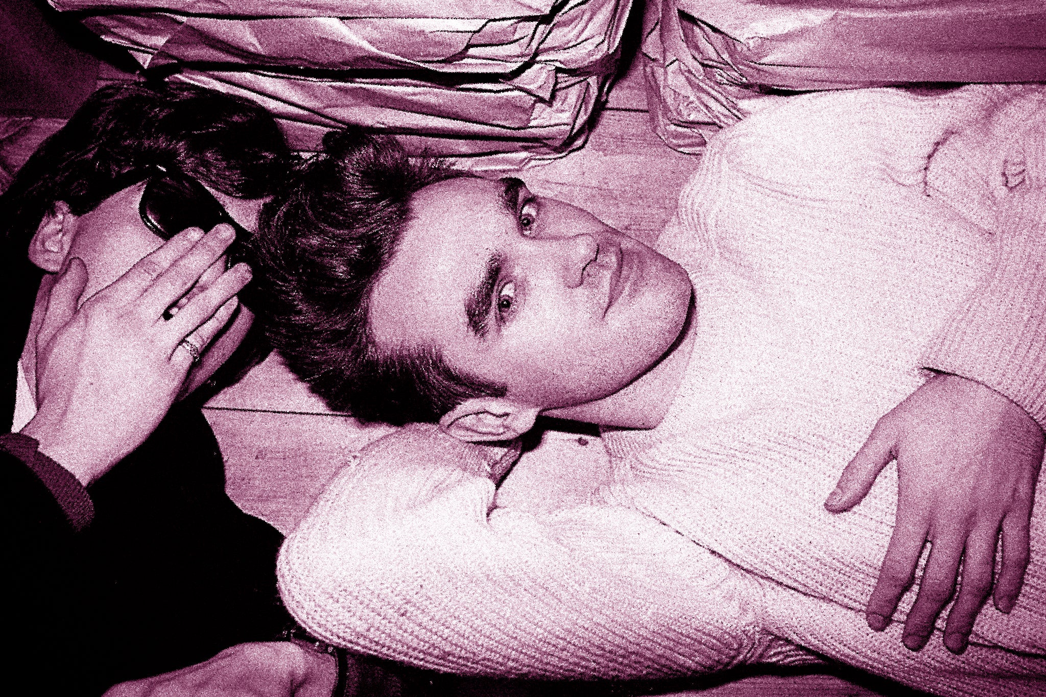 Morrisey and Johnny Marr pictured in London, 1982