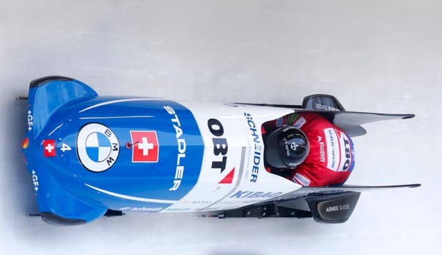 <p>Sandro Michel was run over by his own bobsleigh</p>