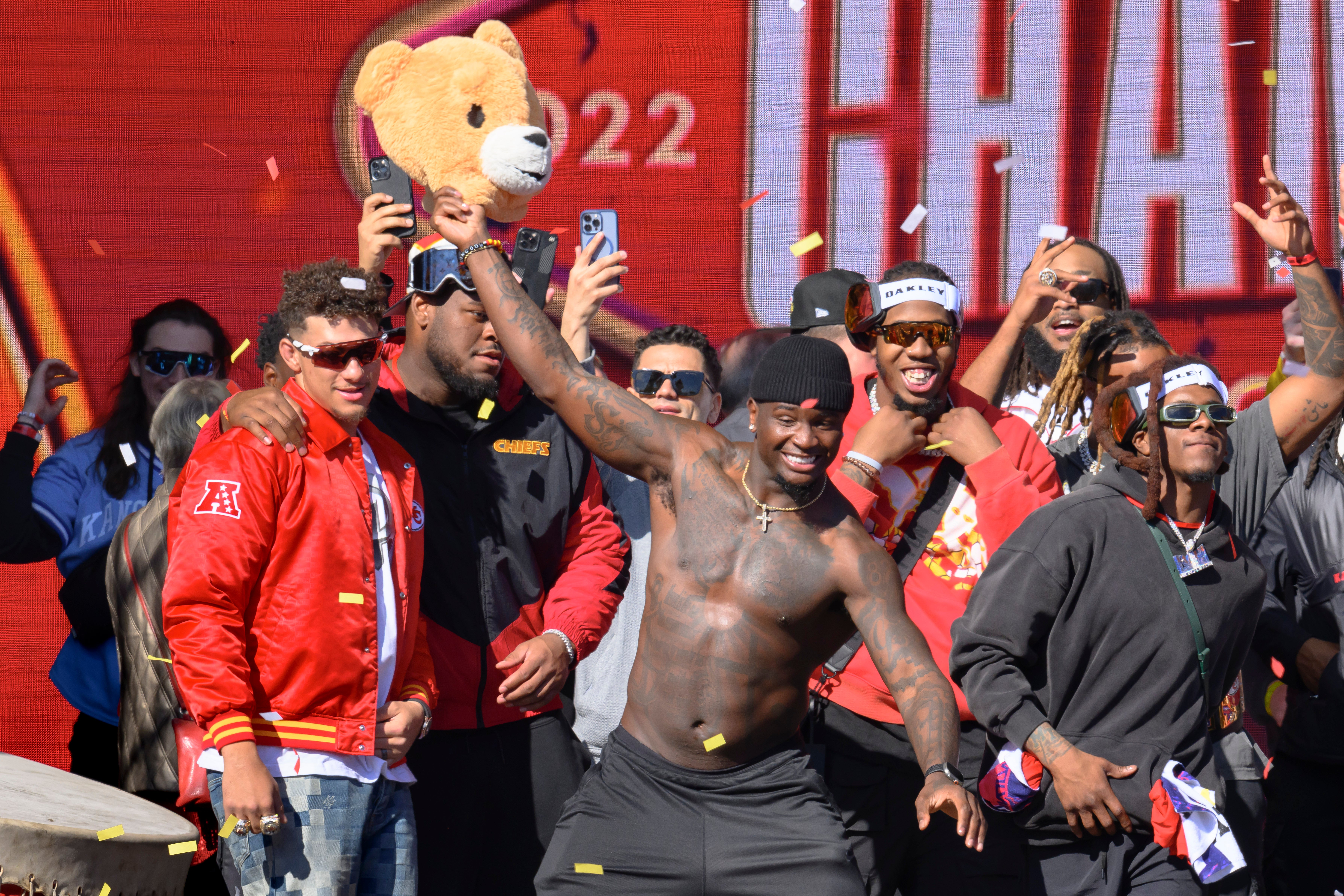 Super Bowl Chiefs Parade Football