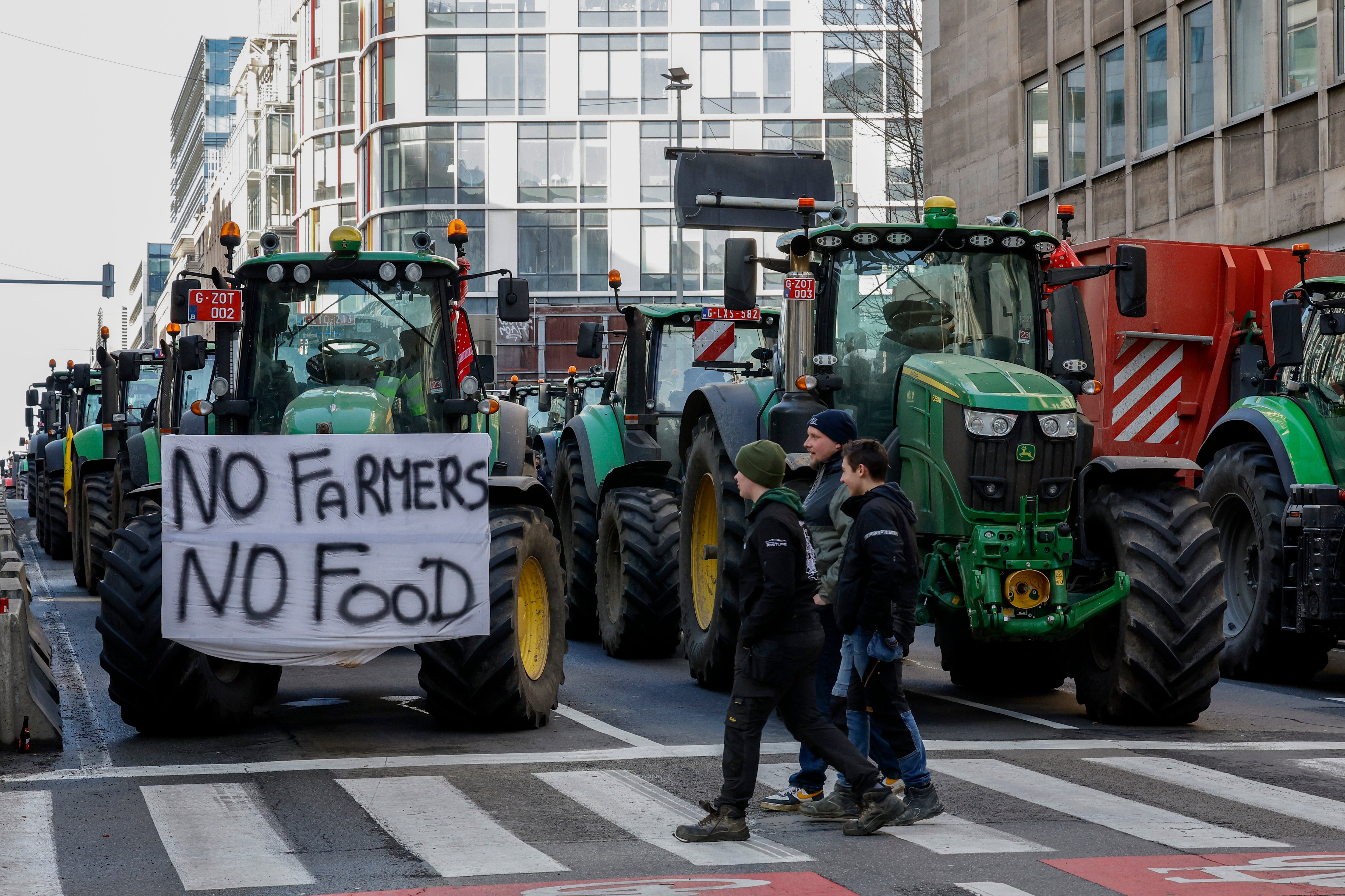 Europe Farmer's Plight