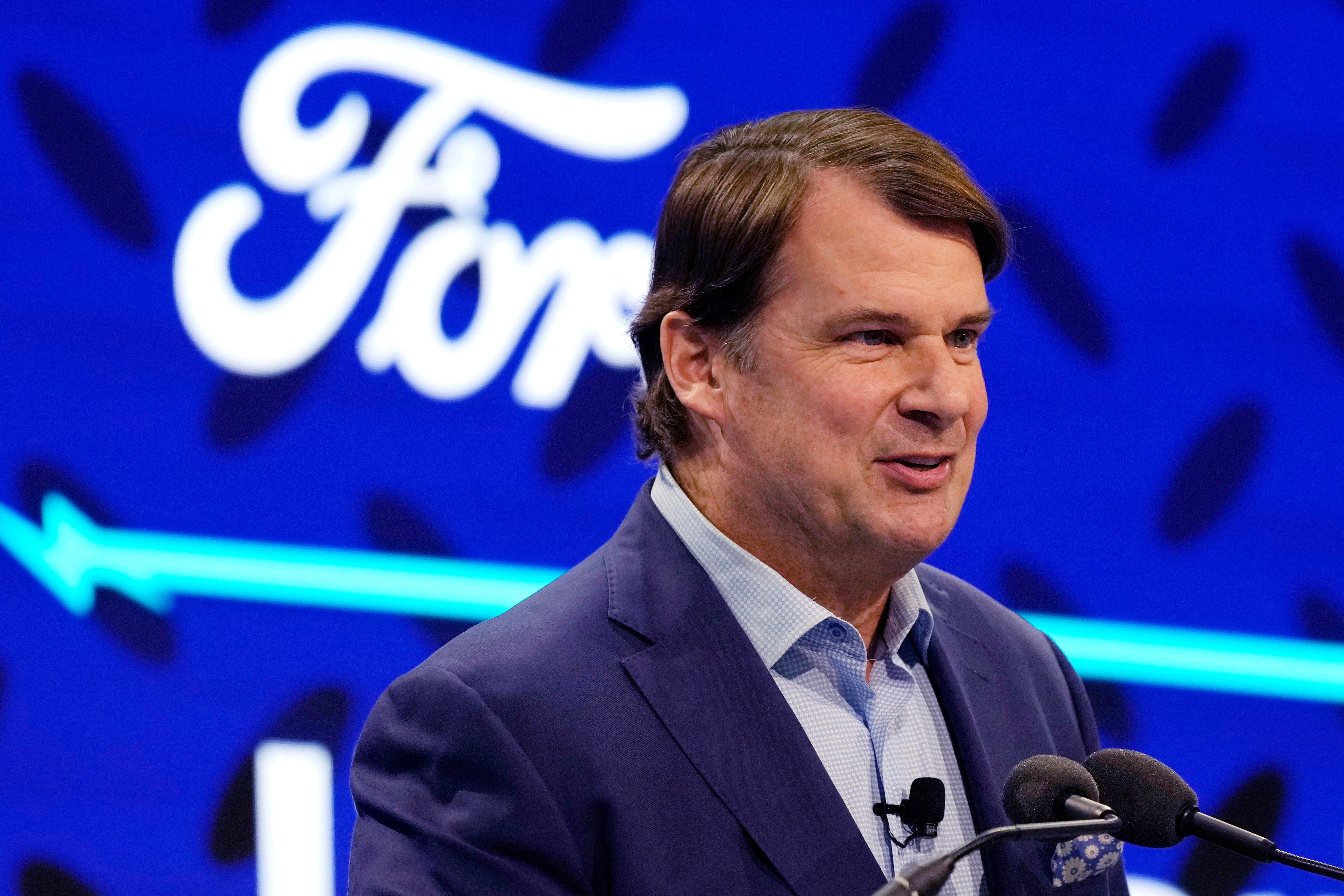Ford CEO Jim Farley praised Verstappen
