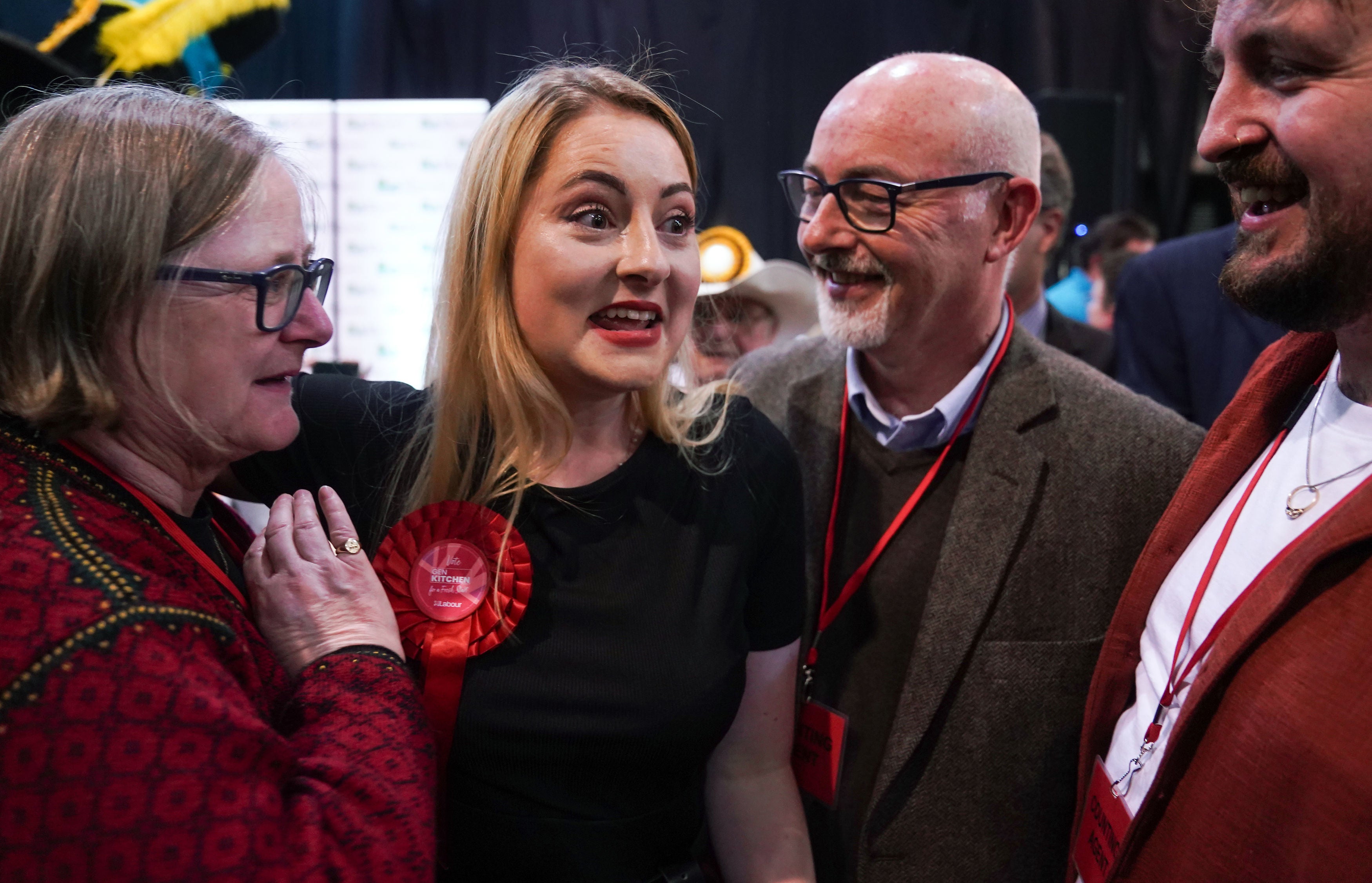 Gen Kitchen won the Wellingborough by-election with the second-largest swing from the Conservatives to Labour since the Second World War