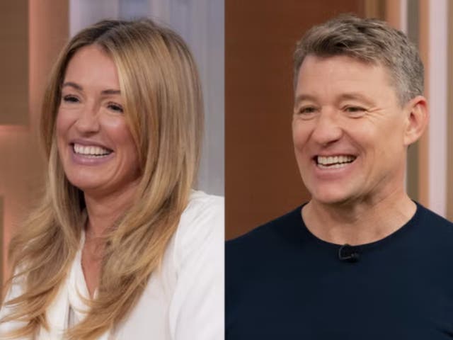 <p>New ‘This Morning’ presenters Cat Deeley and Ben Shephard
</p>