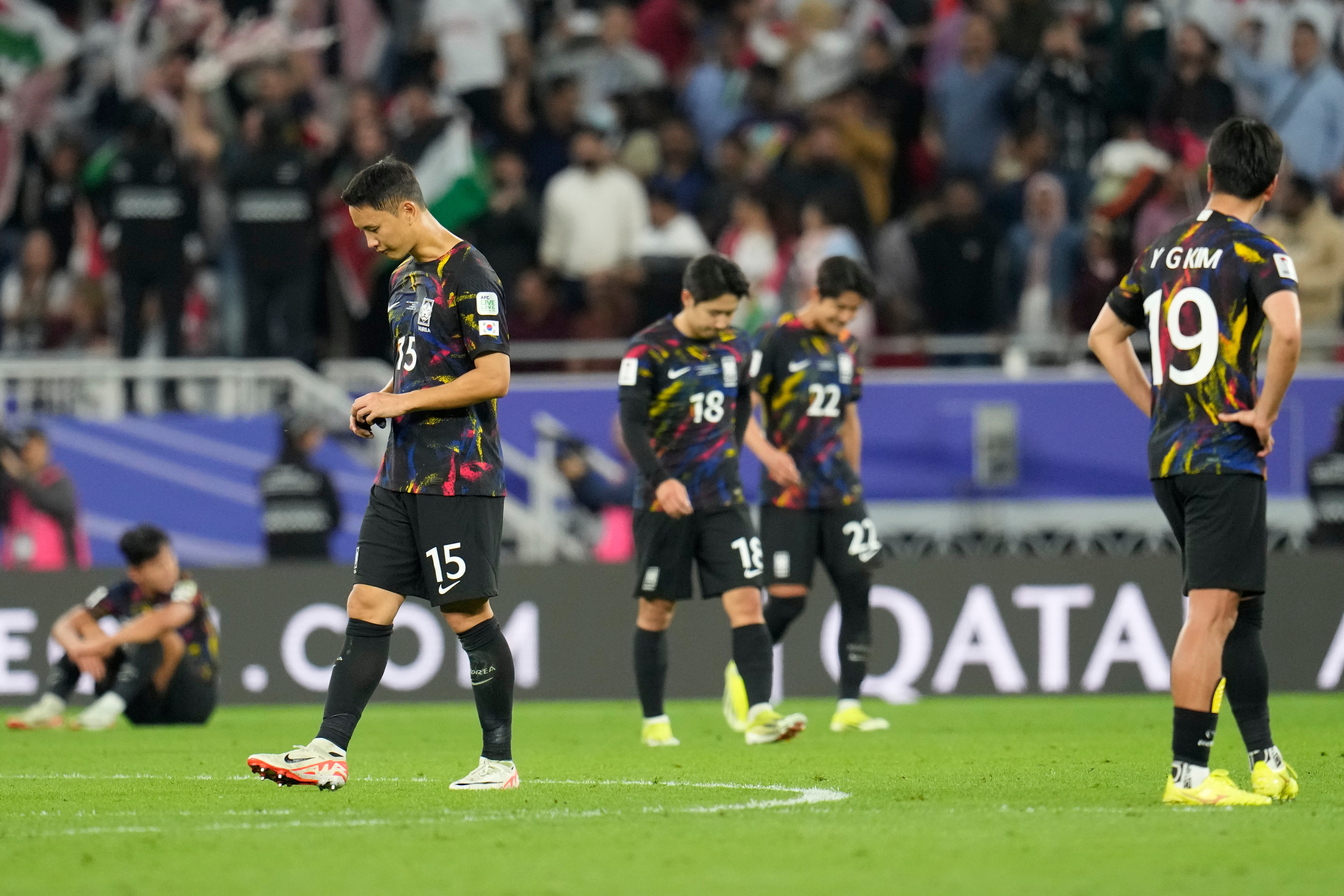 South Korea lost to Jordan in the Asian Cup semis