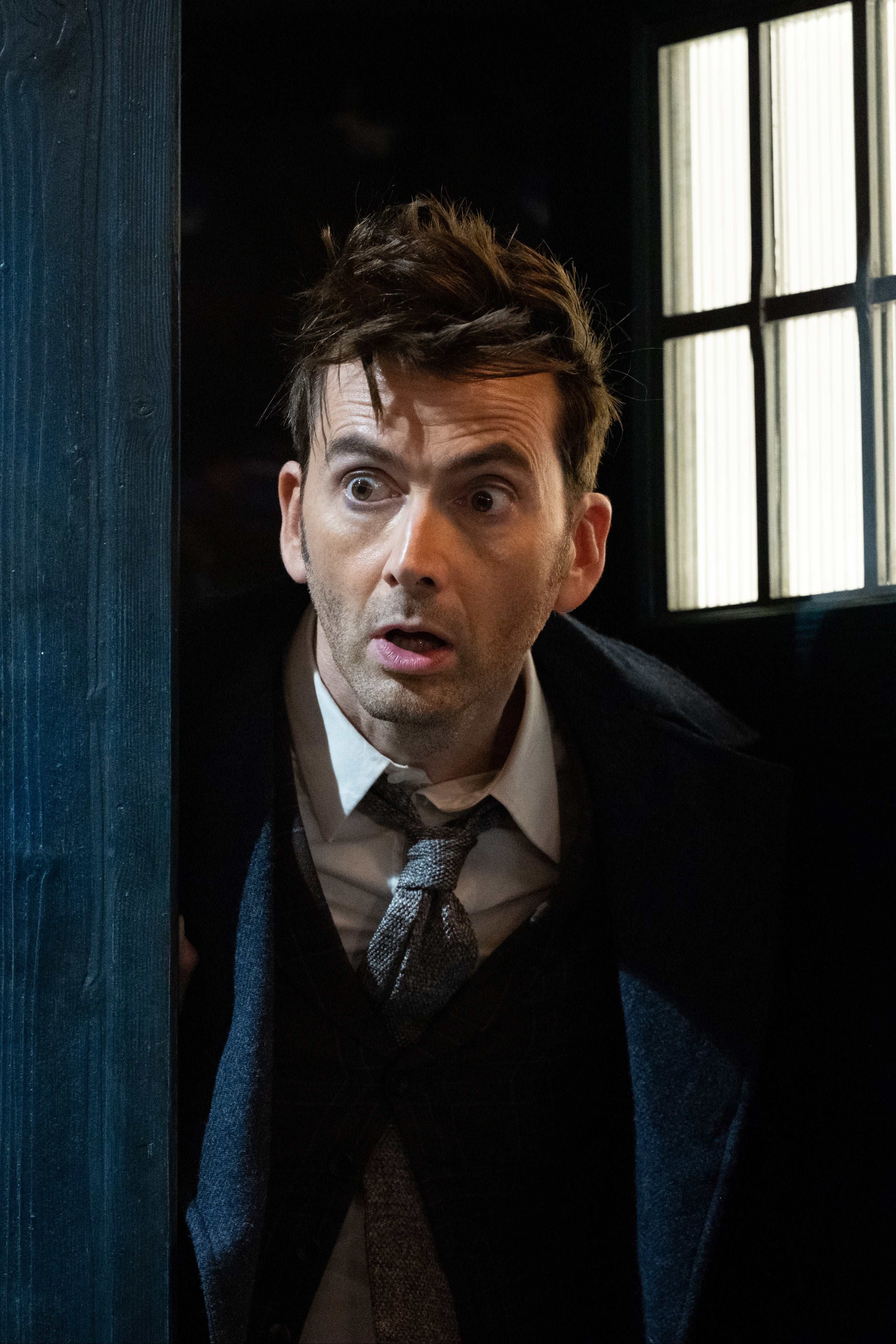 Scrappy likeability: Tennant in ‘Doctor Who’