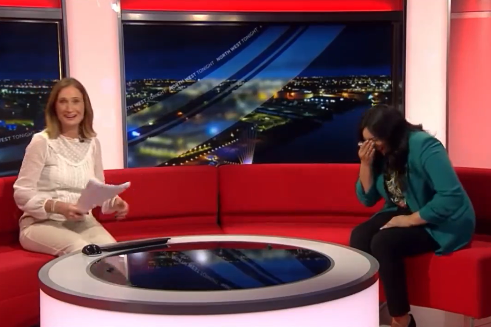 Kawser Quamer made a blunder on live television (BBC/PA)