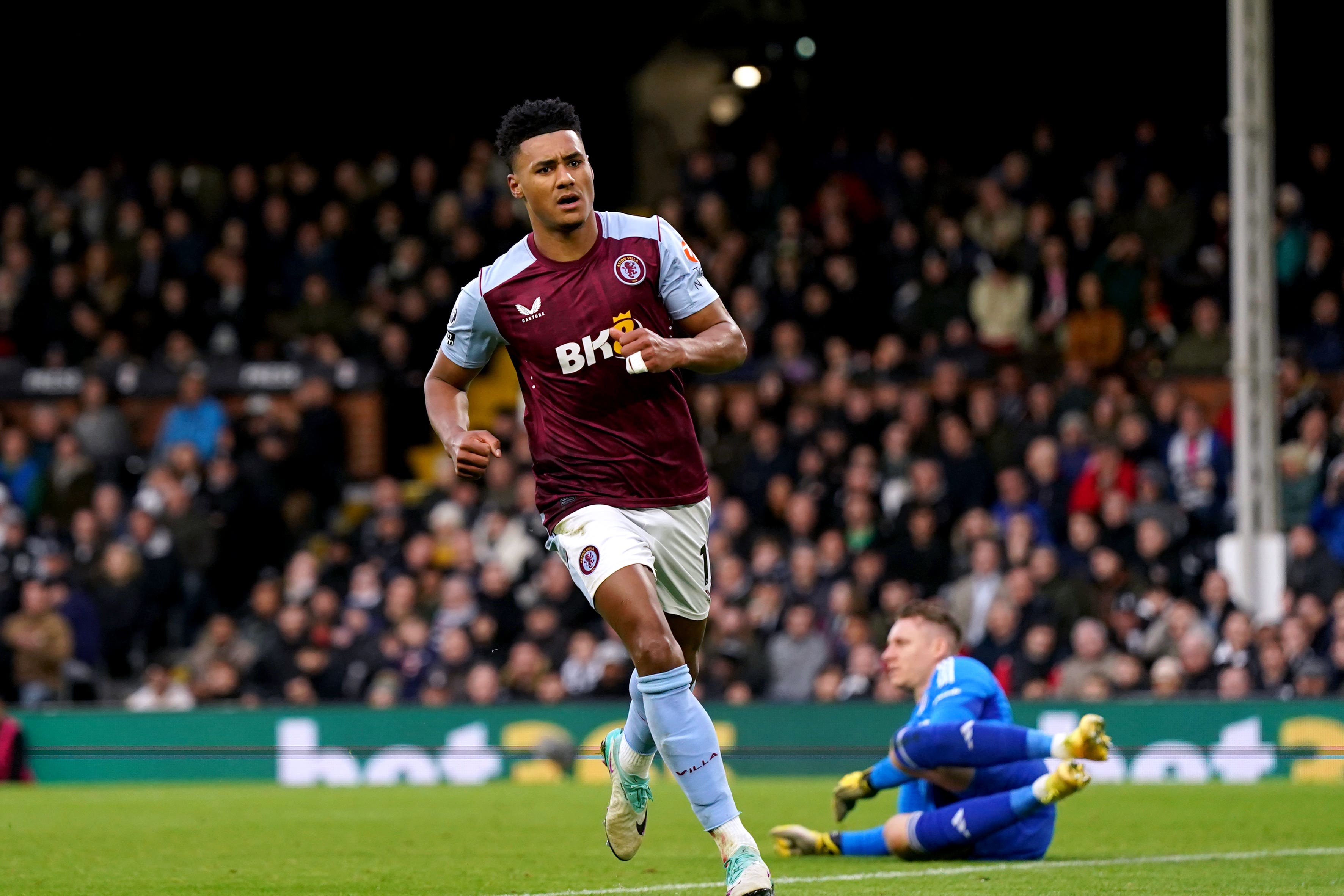 Ollie Watkins hit both Aston Villa goals (Bradley Collyer/PA)