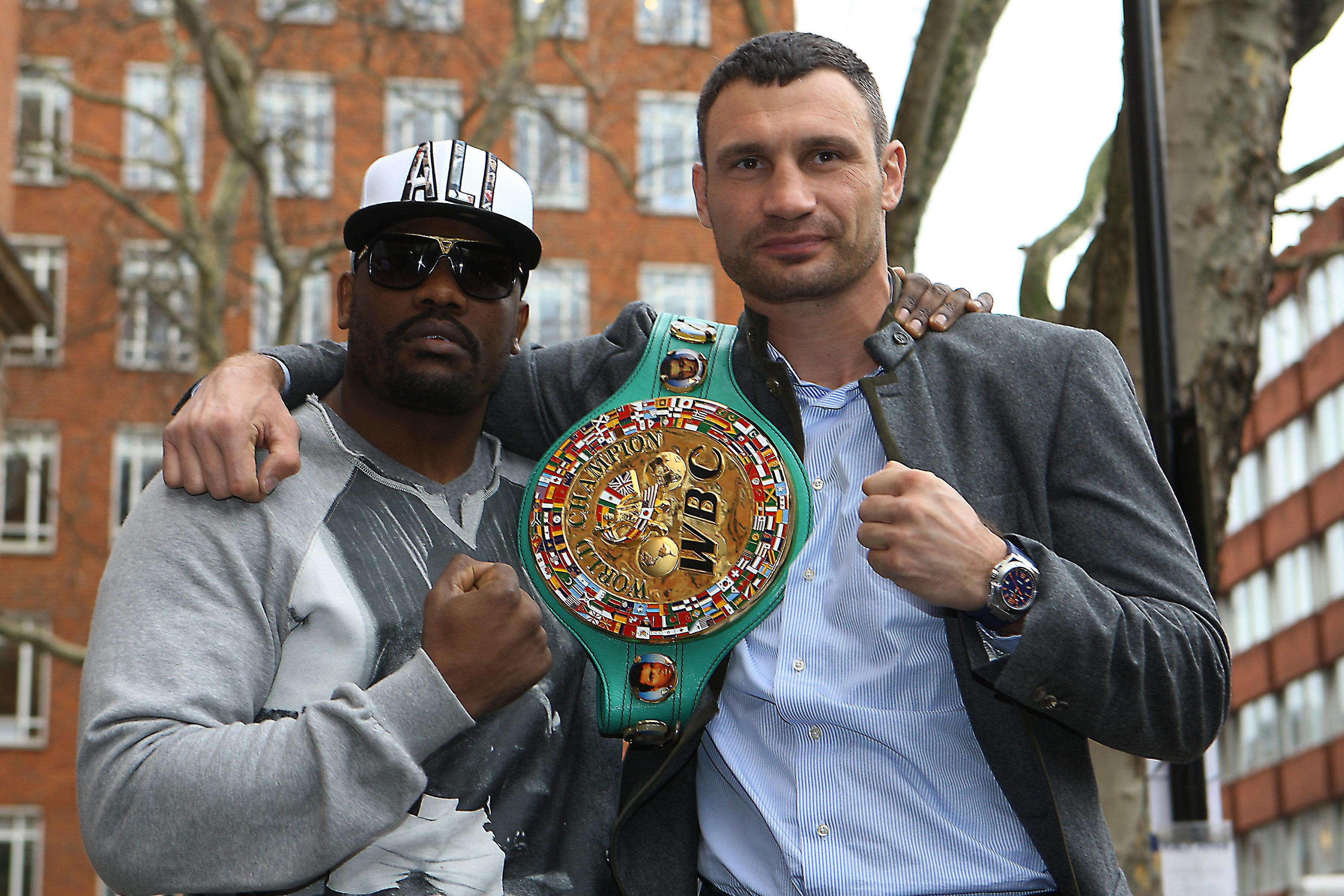 Derek Chisora and Vitali Klitschko went head-to-head on this day in 2012 (Nick Potts/PA)