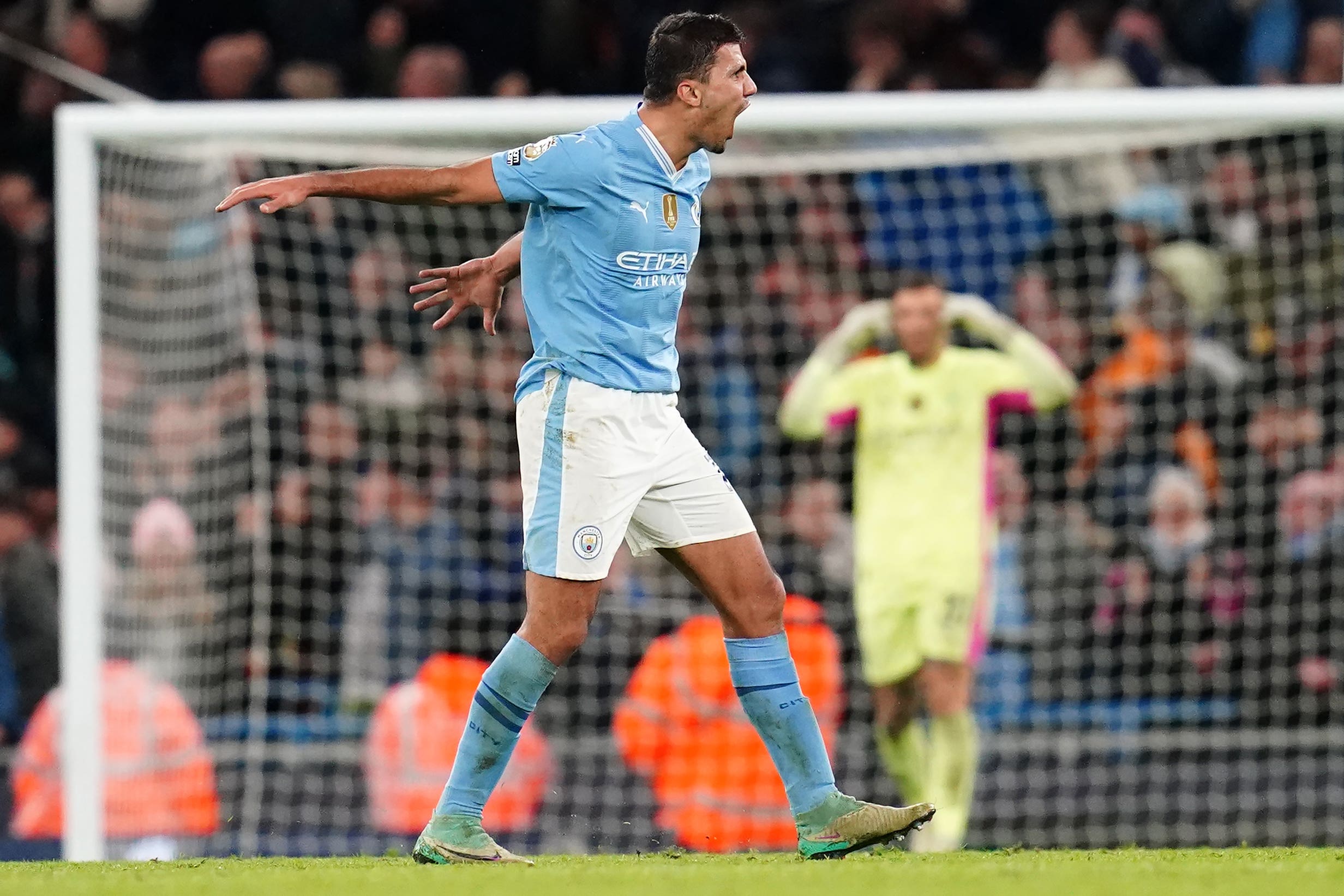 Rodri rescued a point for Manchester City with a late equaliser against Chelsea