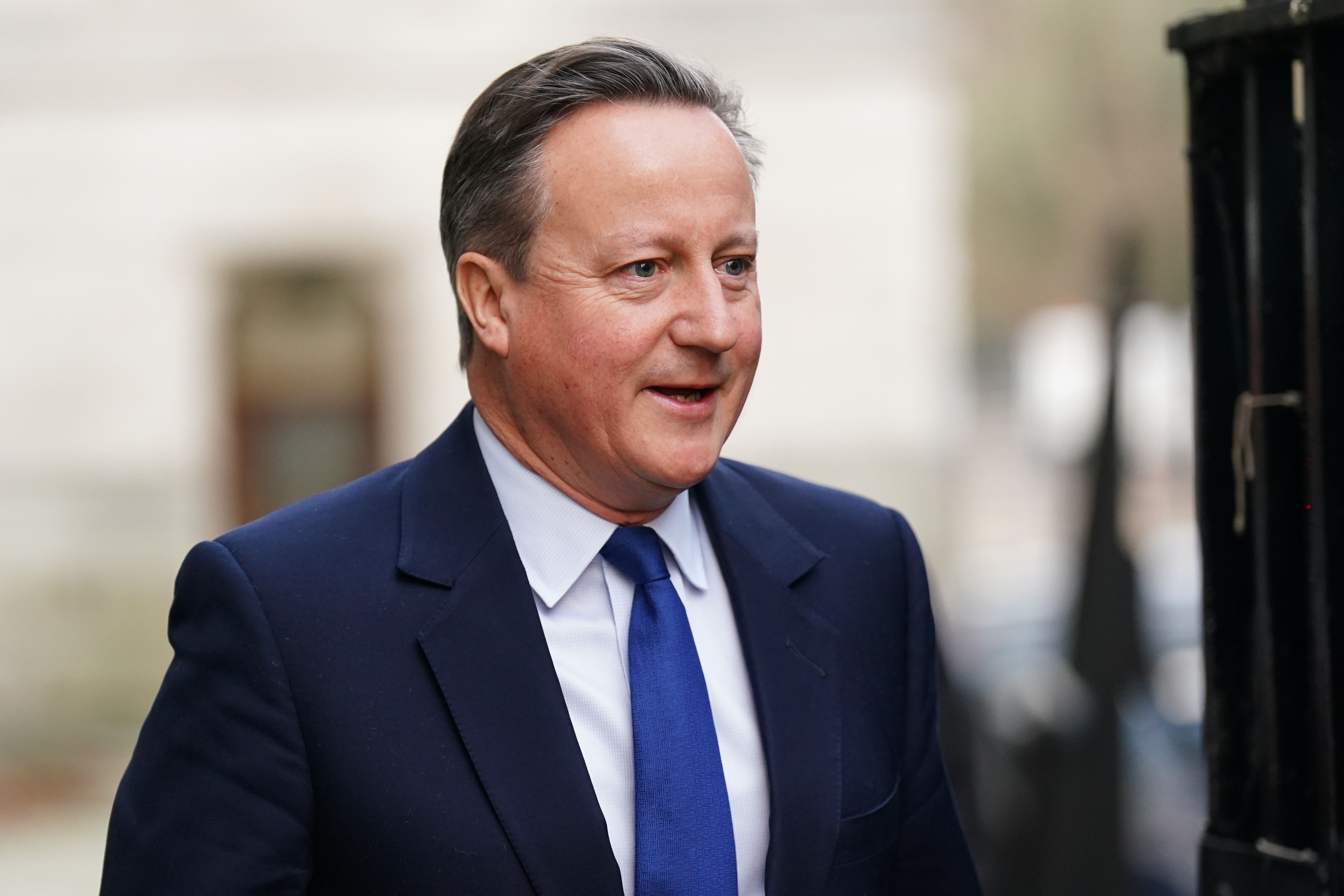 Foreign Secretary Lord David Cameron (James Manning/PA)