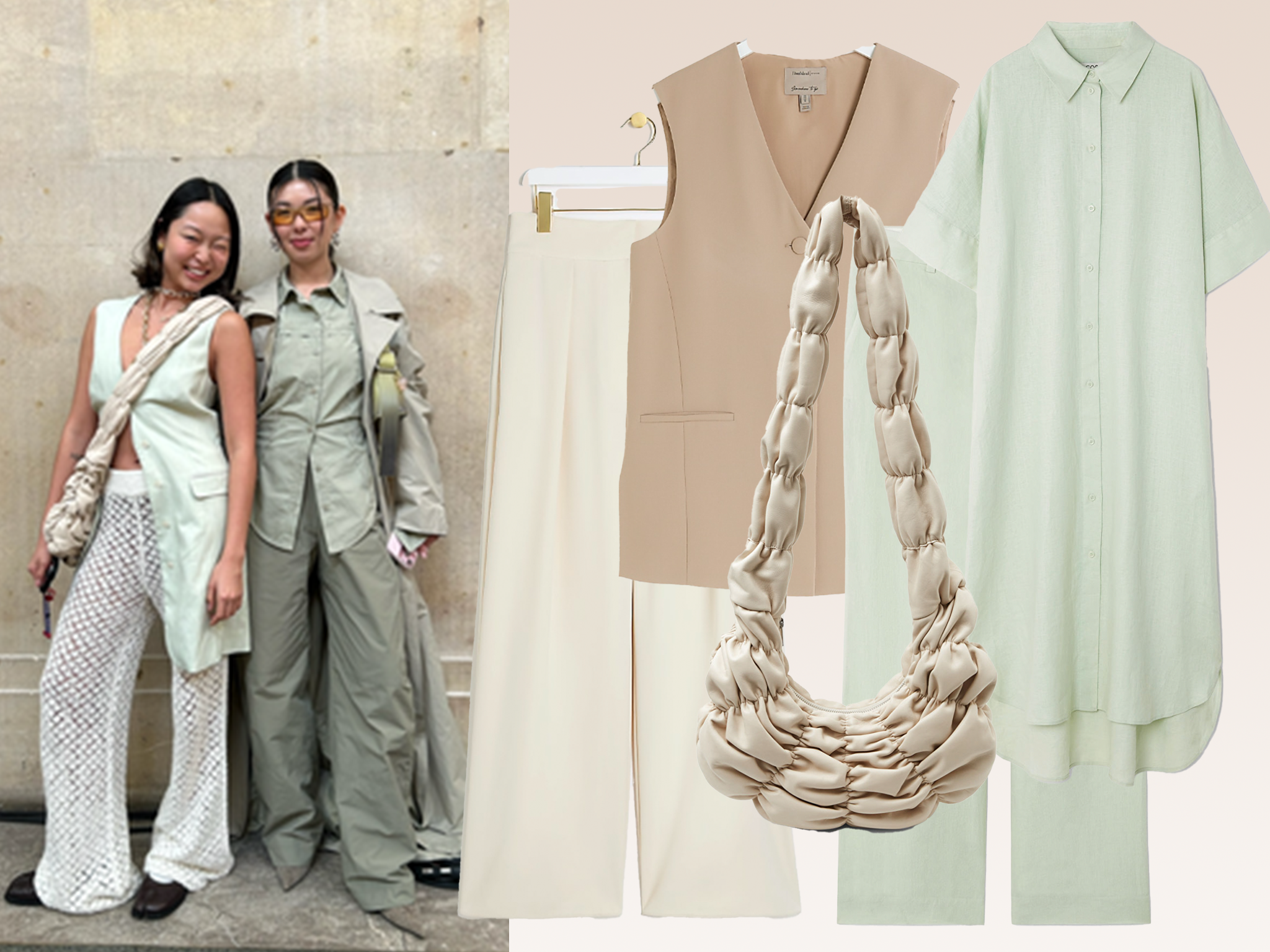 Mimi Cai and Tzefits make a case for colourblocking at London Fashion Week