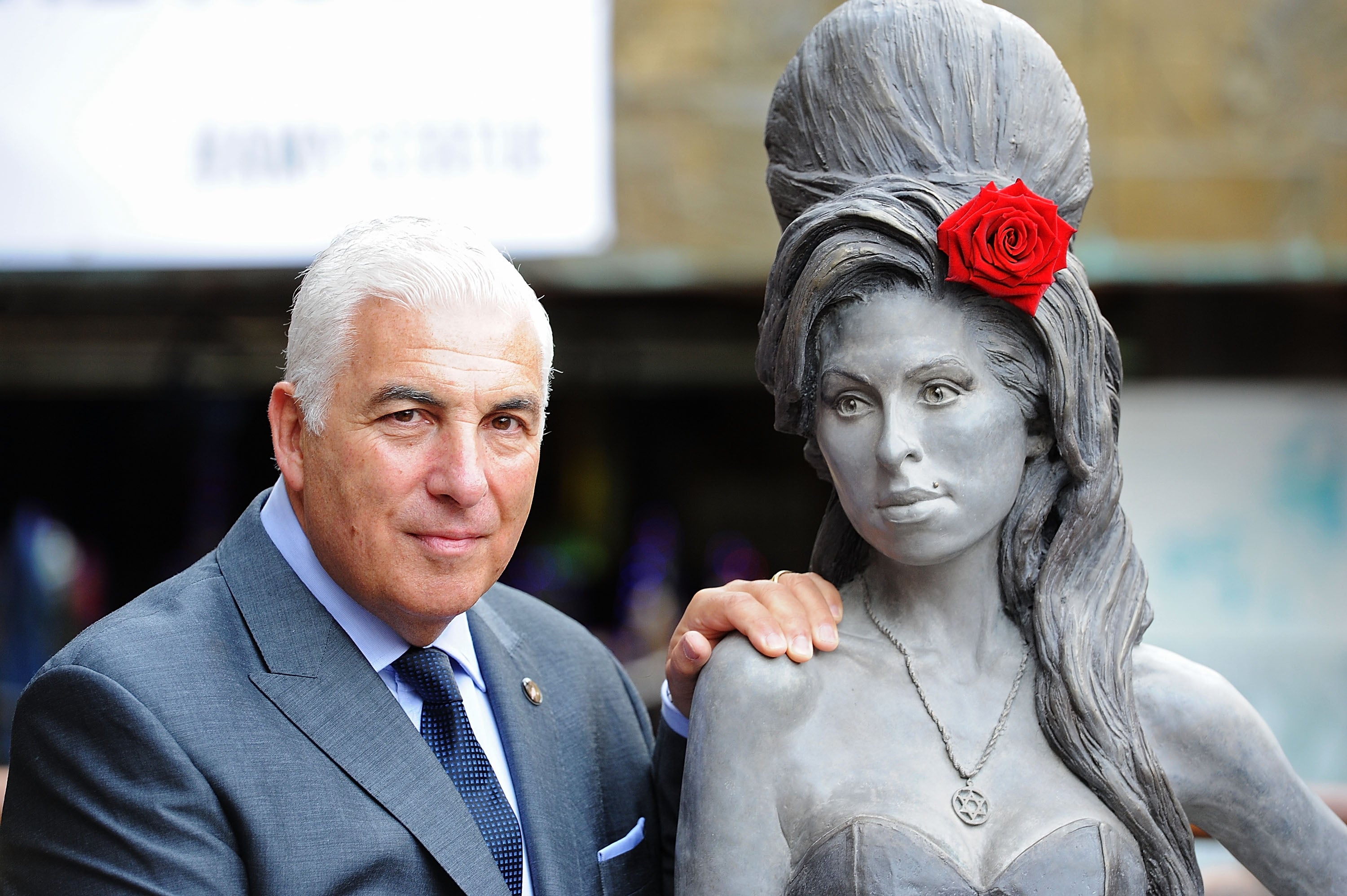 The monument of the Jewish singer has been displayed in Camden Market since 2014 nearby where she lived in the last years of her life