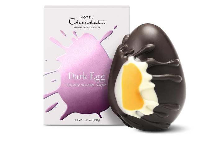 best vegan Easter egg review 2024 indybest Hotel Chocolat 70% dark chocolate Easter egg