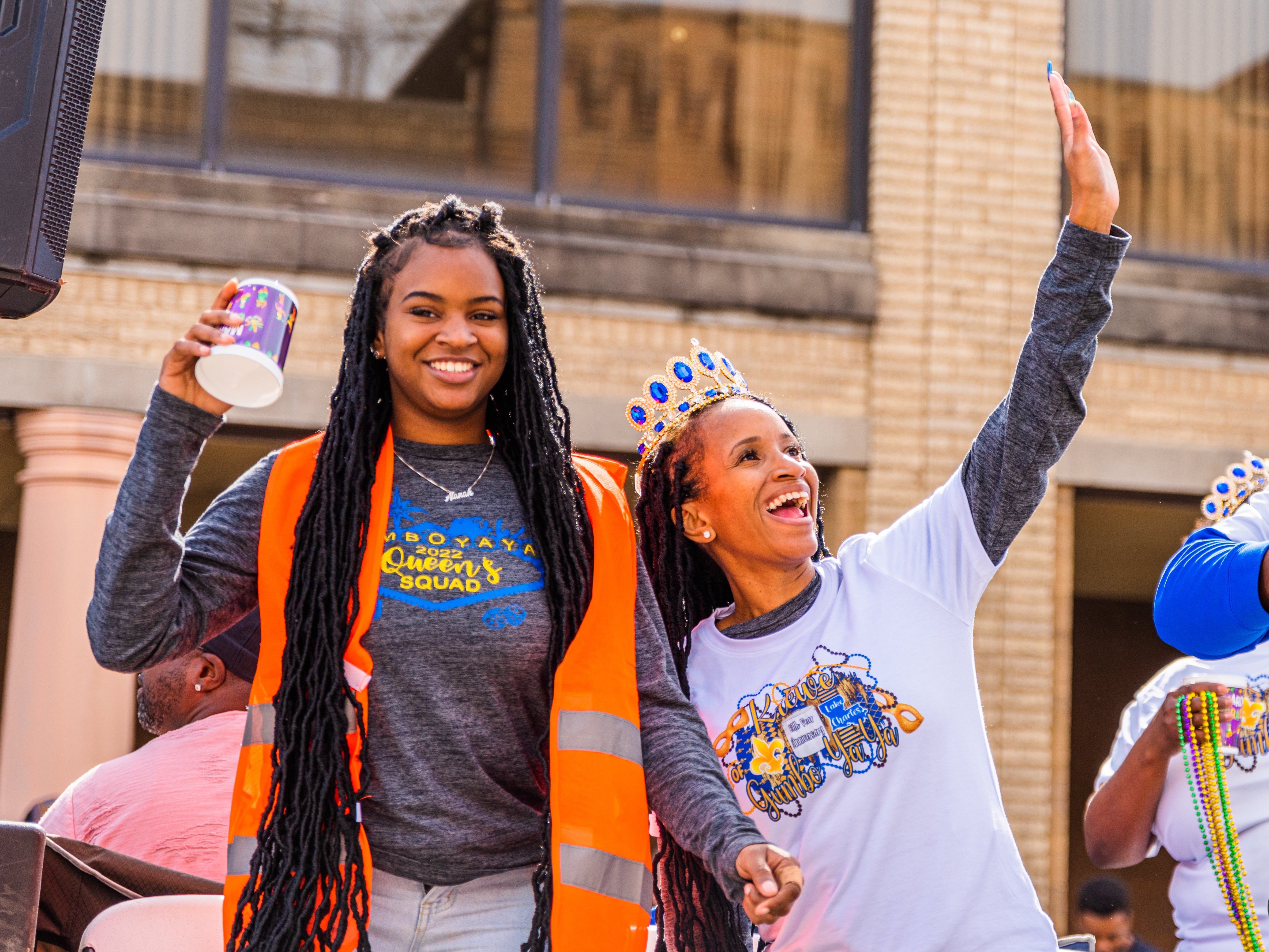 The krewe of Omega parade, Lake Charles, 2023