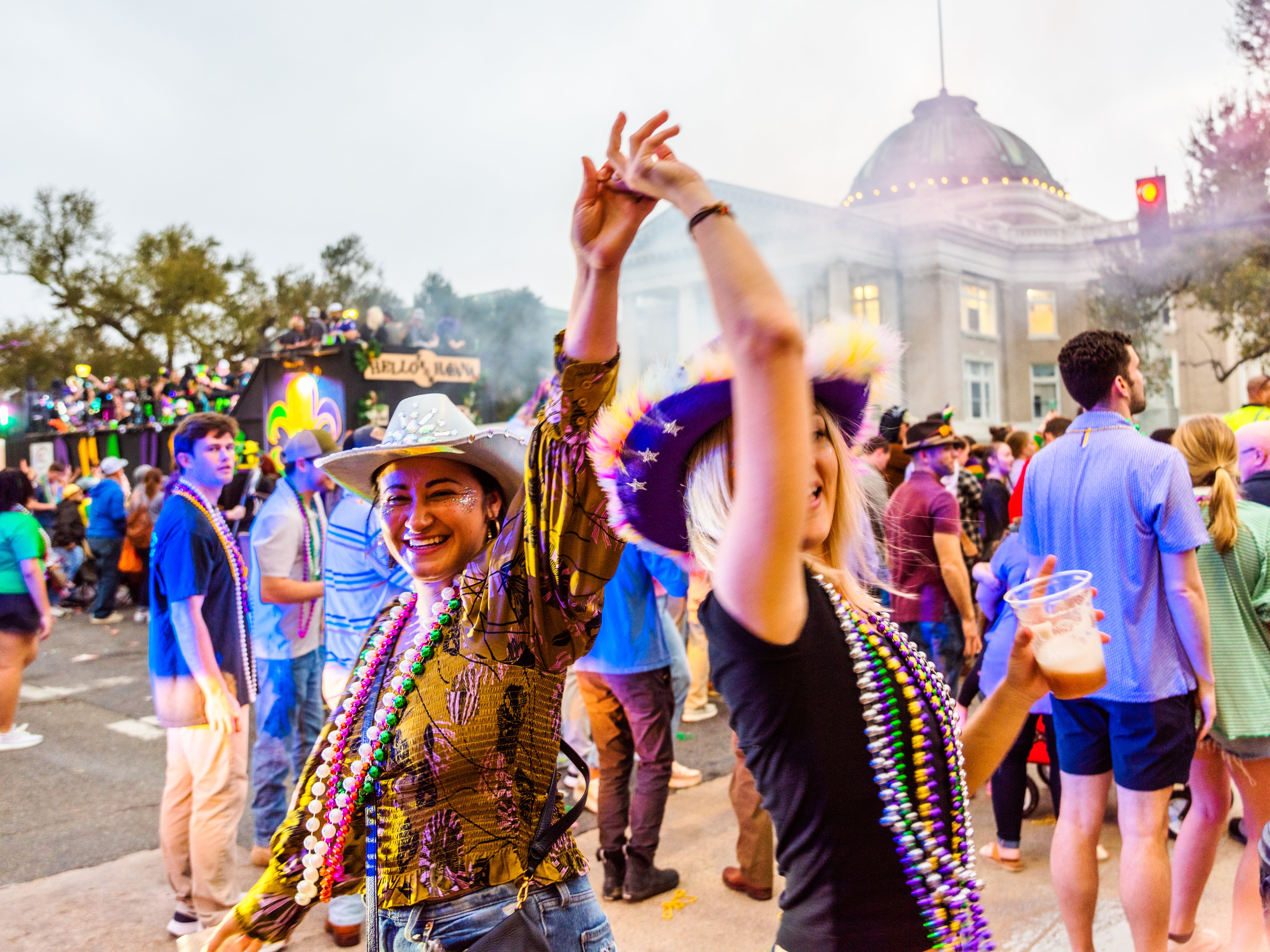 Mardi Gras celebrations in Lake Charles, Louisiana