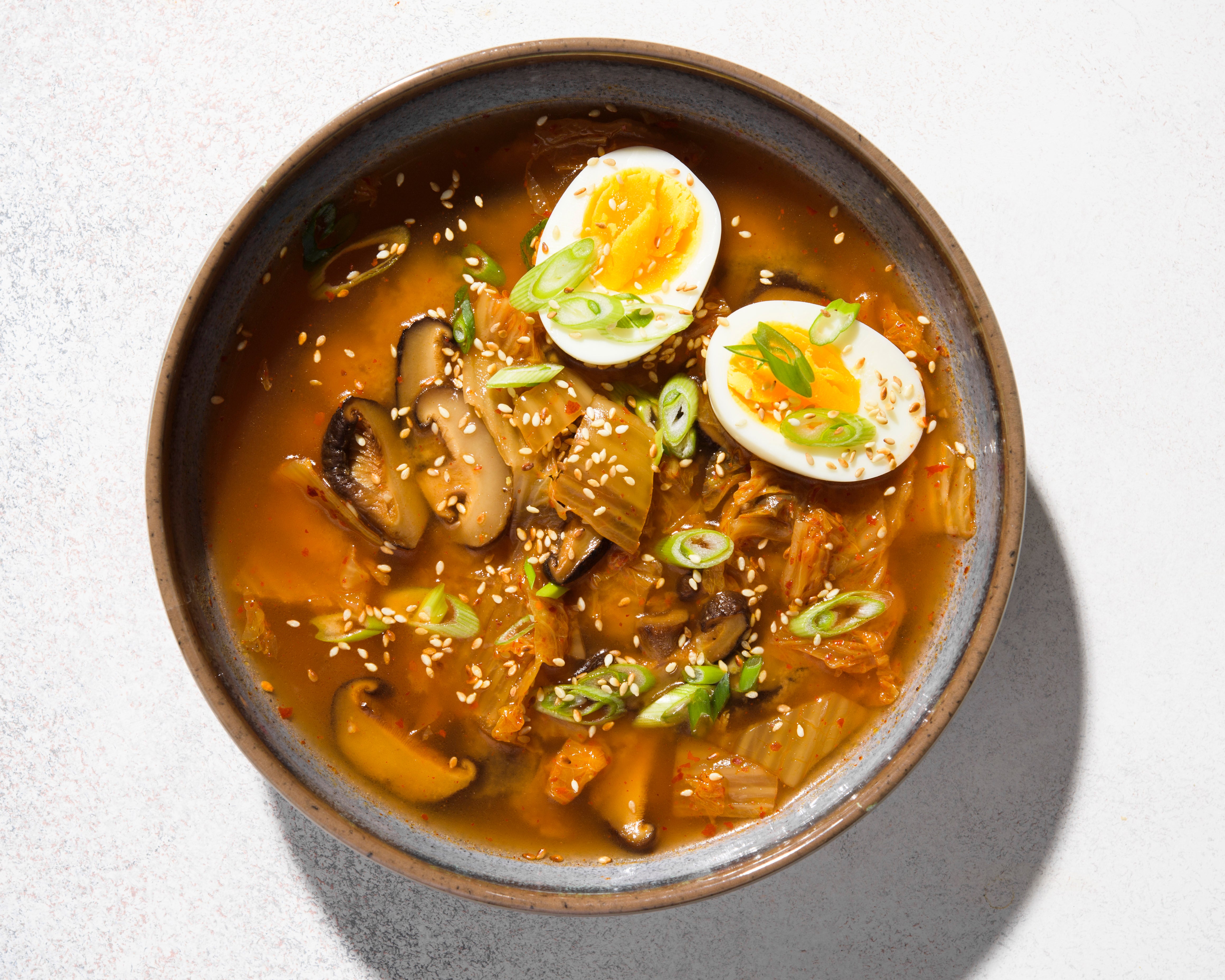 Food-Recipe-MilkStreet-Miso Mushroom Kimchi Soup
